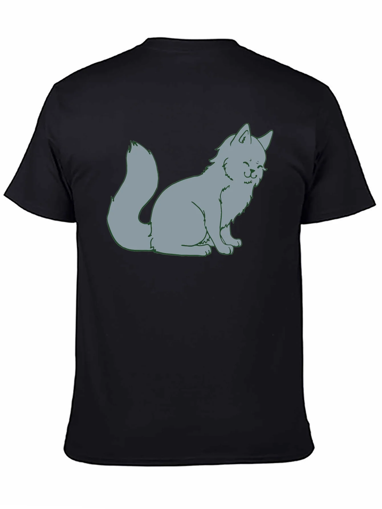 Rebbecca Cat Cartoon Graphic T-Shirt