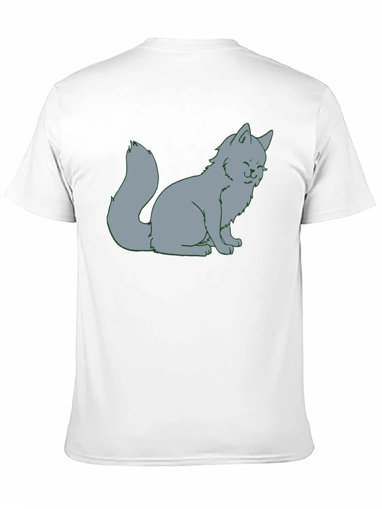 Rebbecca Cat Cartoon Graphic T-Shirt