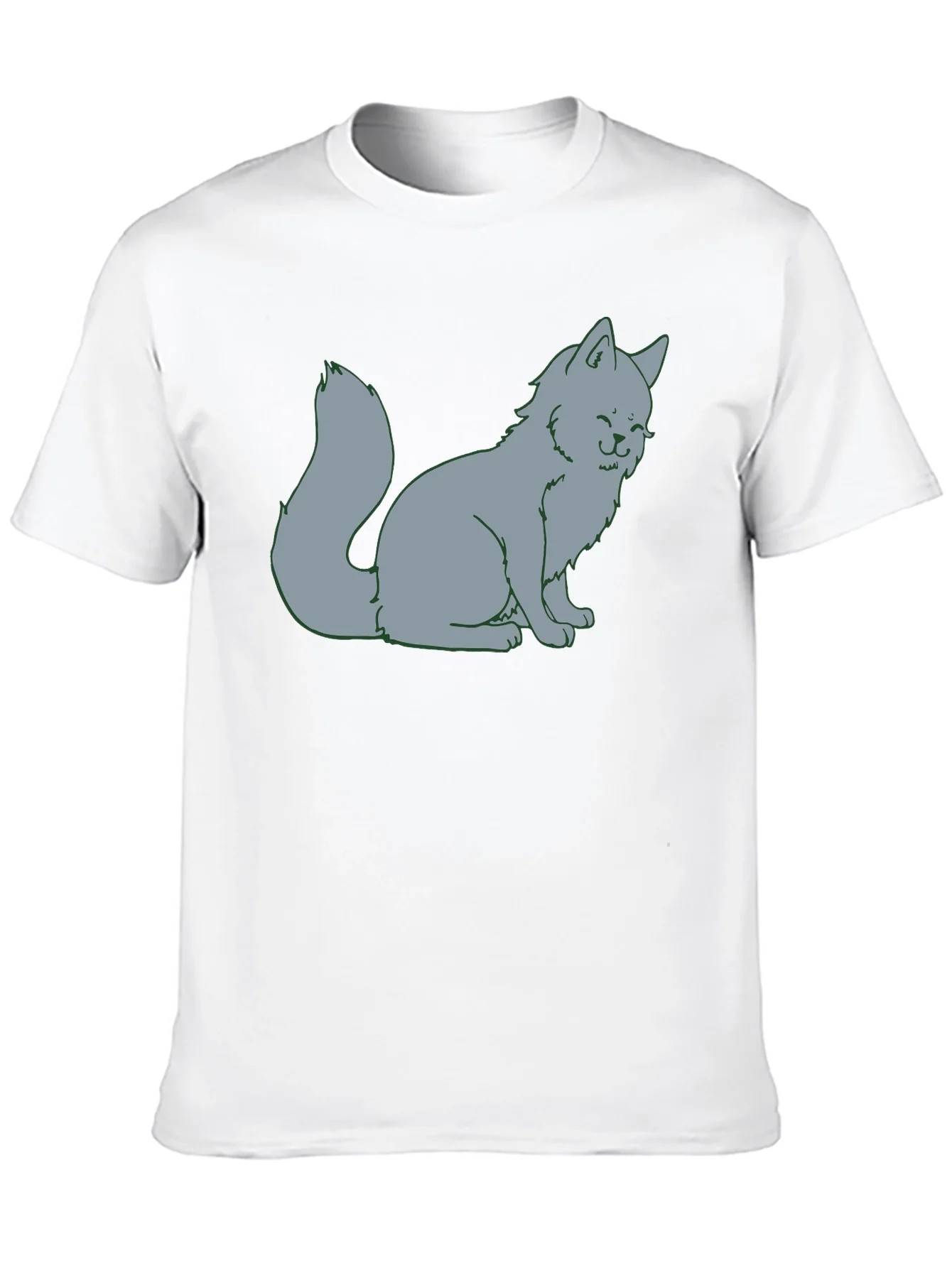 Rebbecca Cat Cartoon Graphic T-Shirt