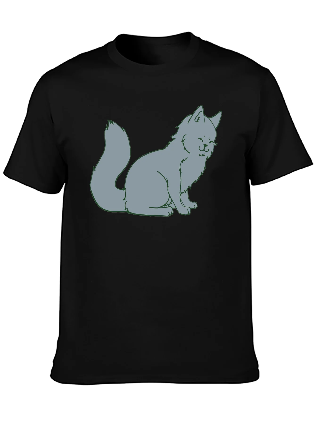 Rebbecca Cat Cartoon Graphic T-Shirt