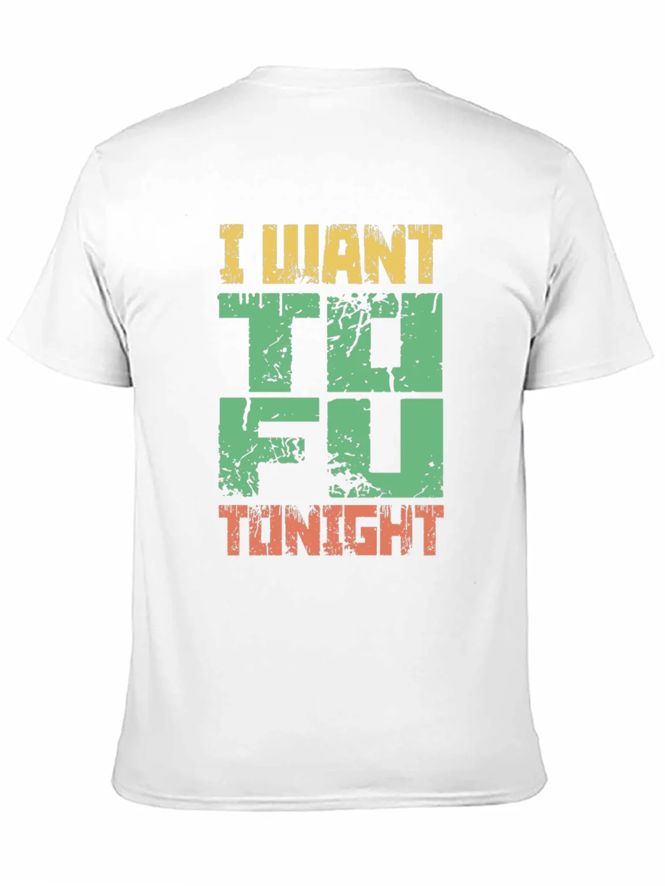 Rebbecca I Want Tofu Tonight Graphic T-Shirt - Black