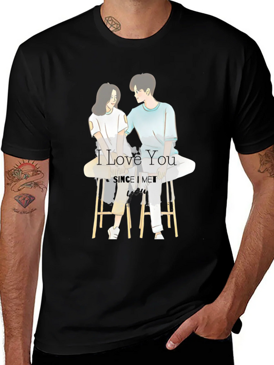 Rebbecca I Love You Since I Met You Graphic T-Shirt