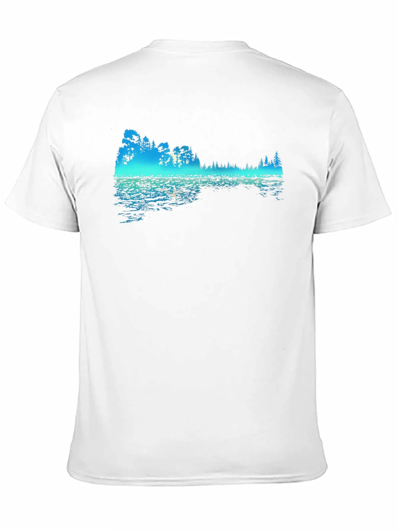 Rebbecca Nature Reflection Graphic Black T-Shirt