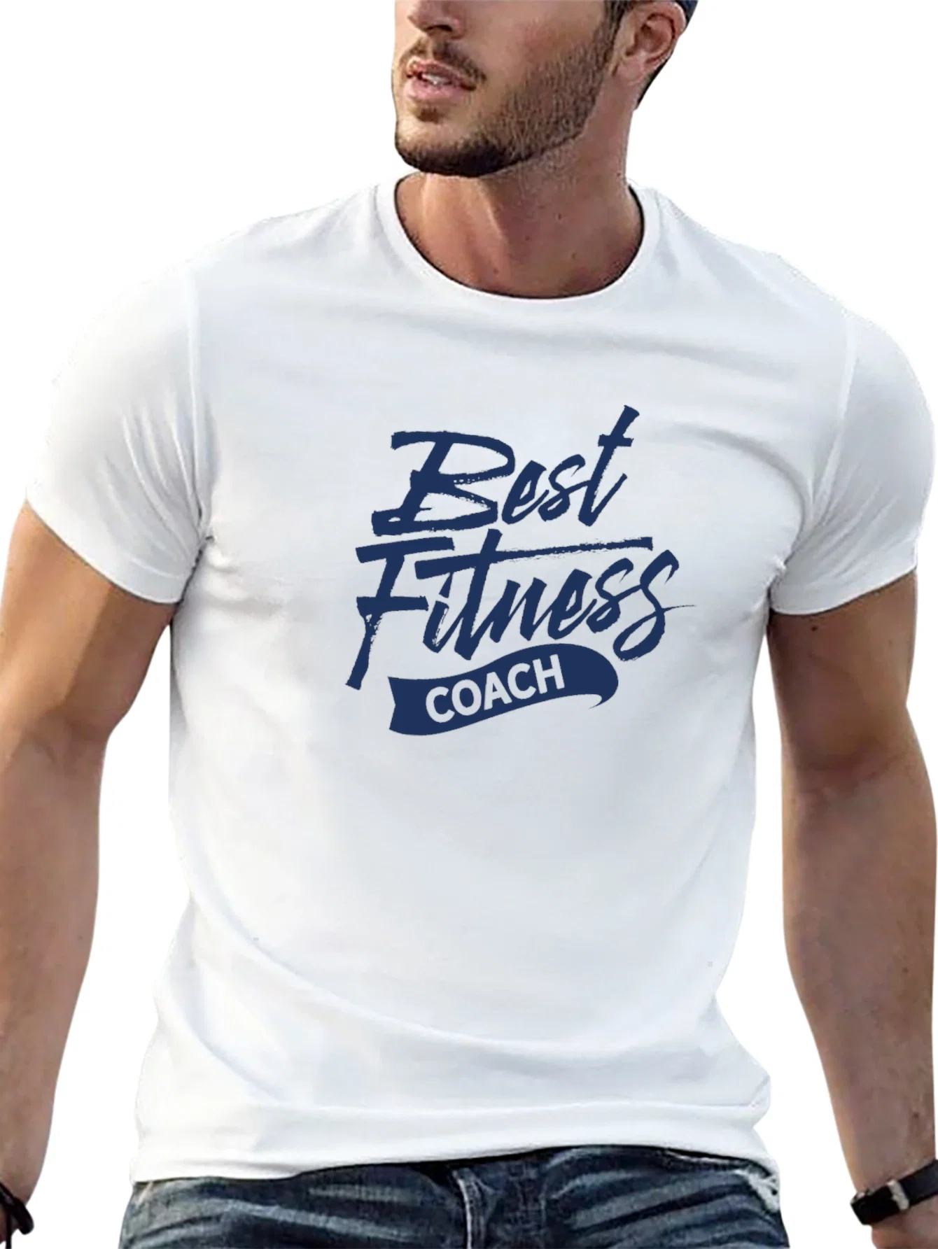 Rebbecca Best Fitness Coach Black T-Shirt