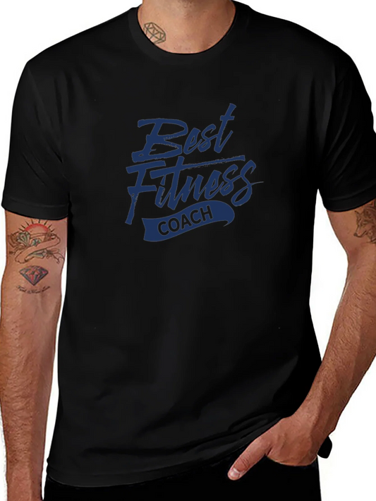 Rebbecca Best Fitness Coach Black T-Shirt