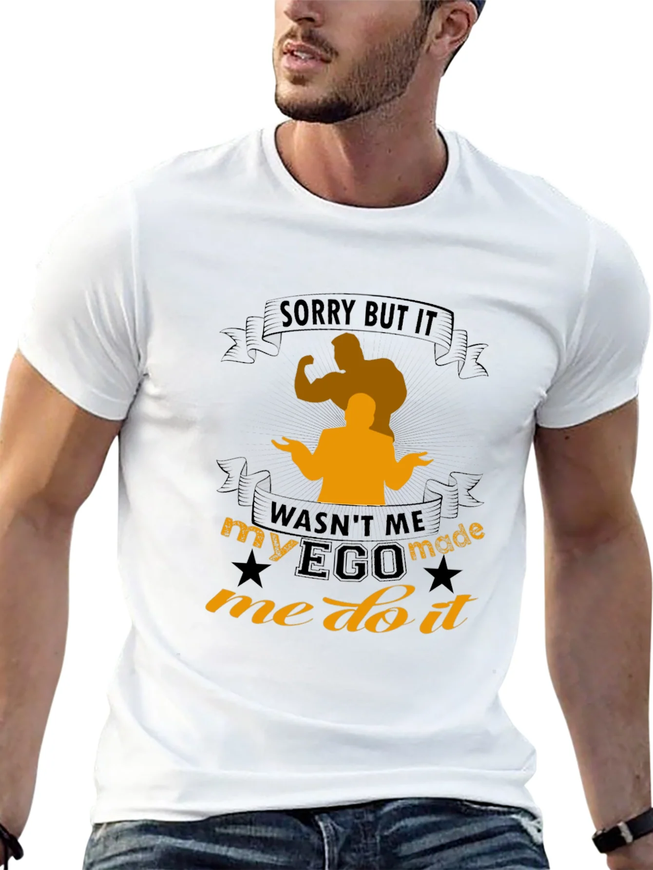 Rebbecca Funny Ego Made Me Do It T-Shirt
