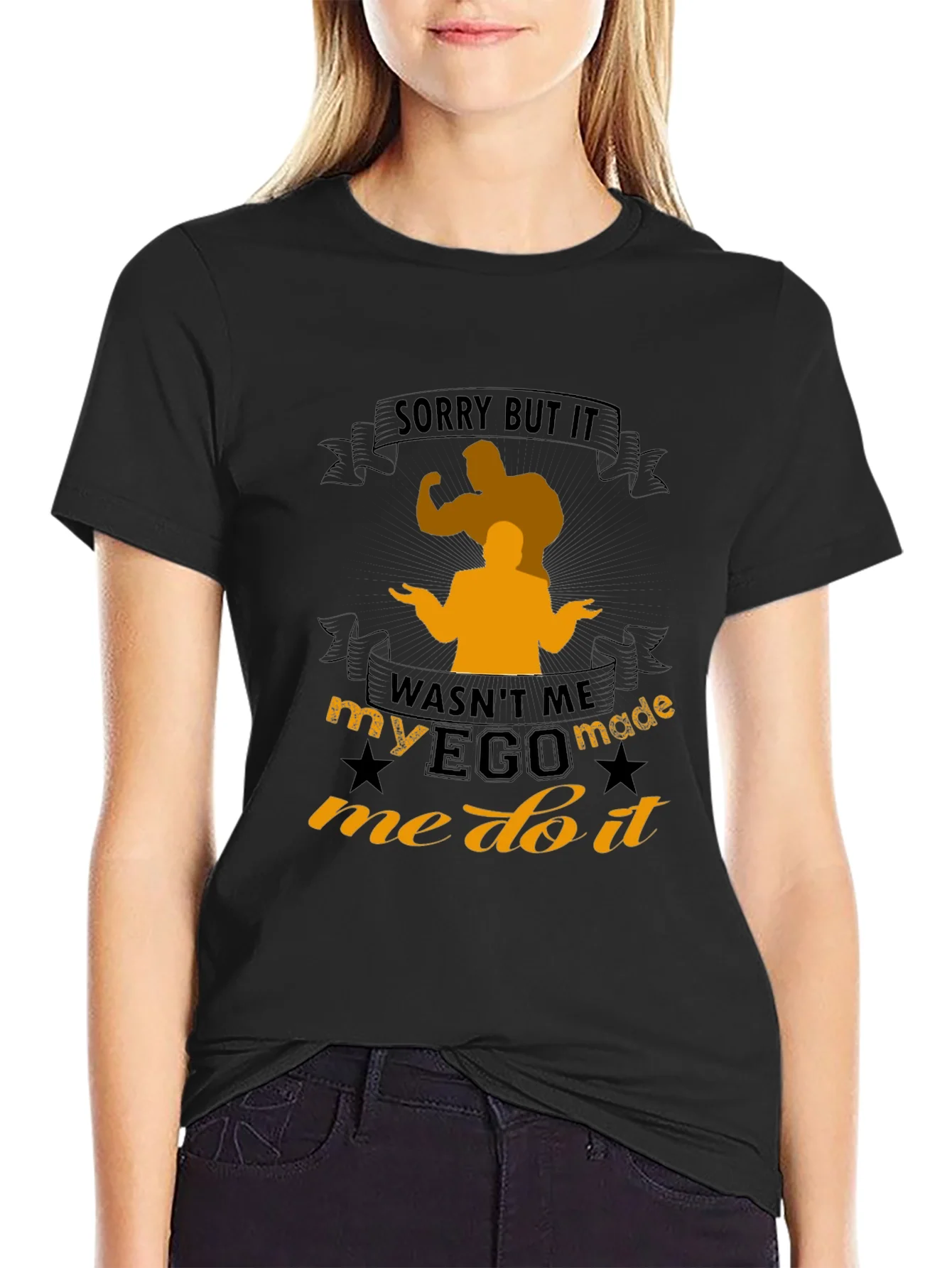 Rebbecca Funny Ego Made Me Do It T-Shirt