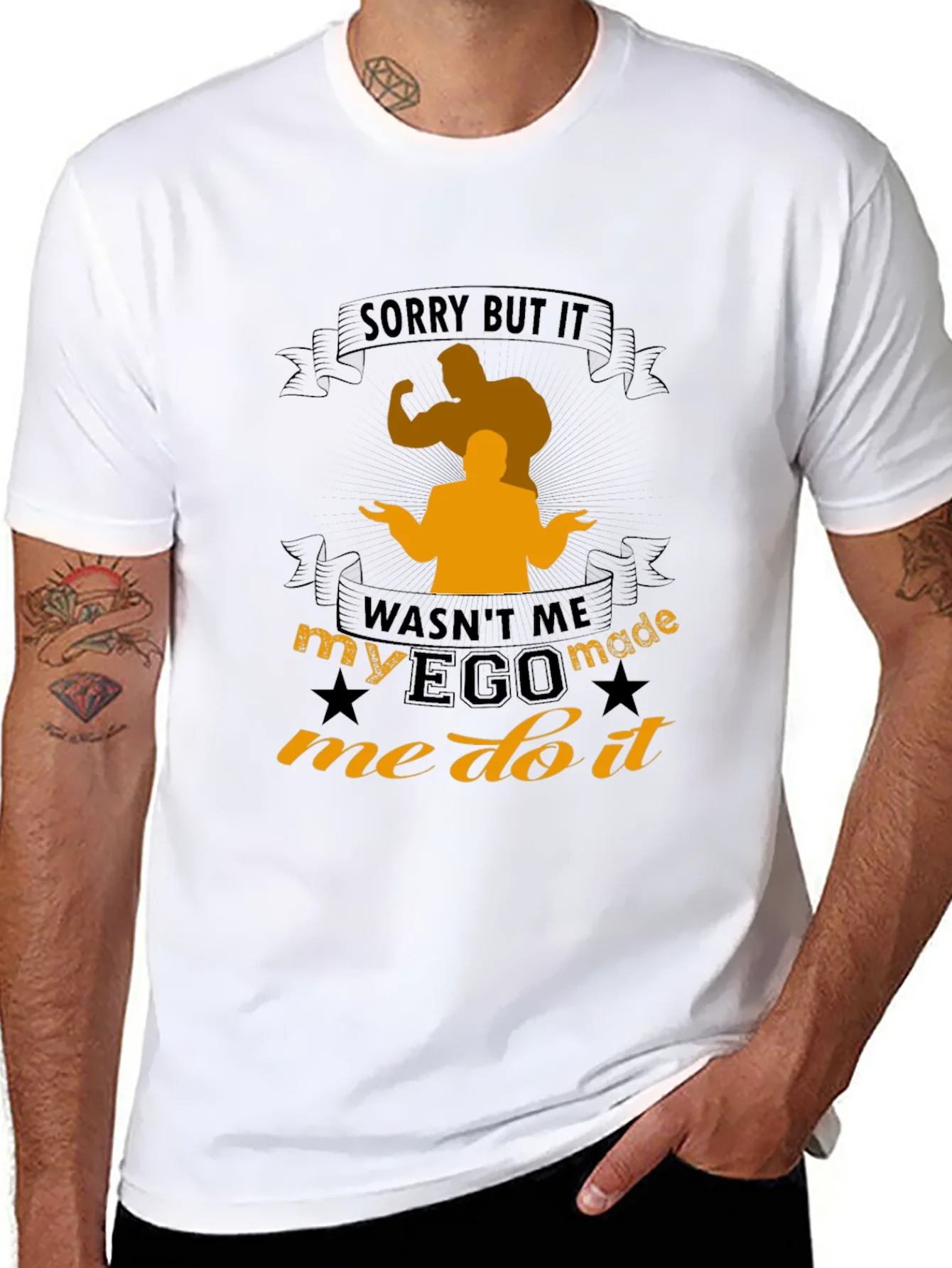 Rebbecca Funny Ego Made Me Do It T-Shirt