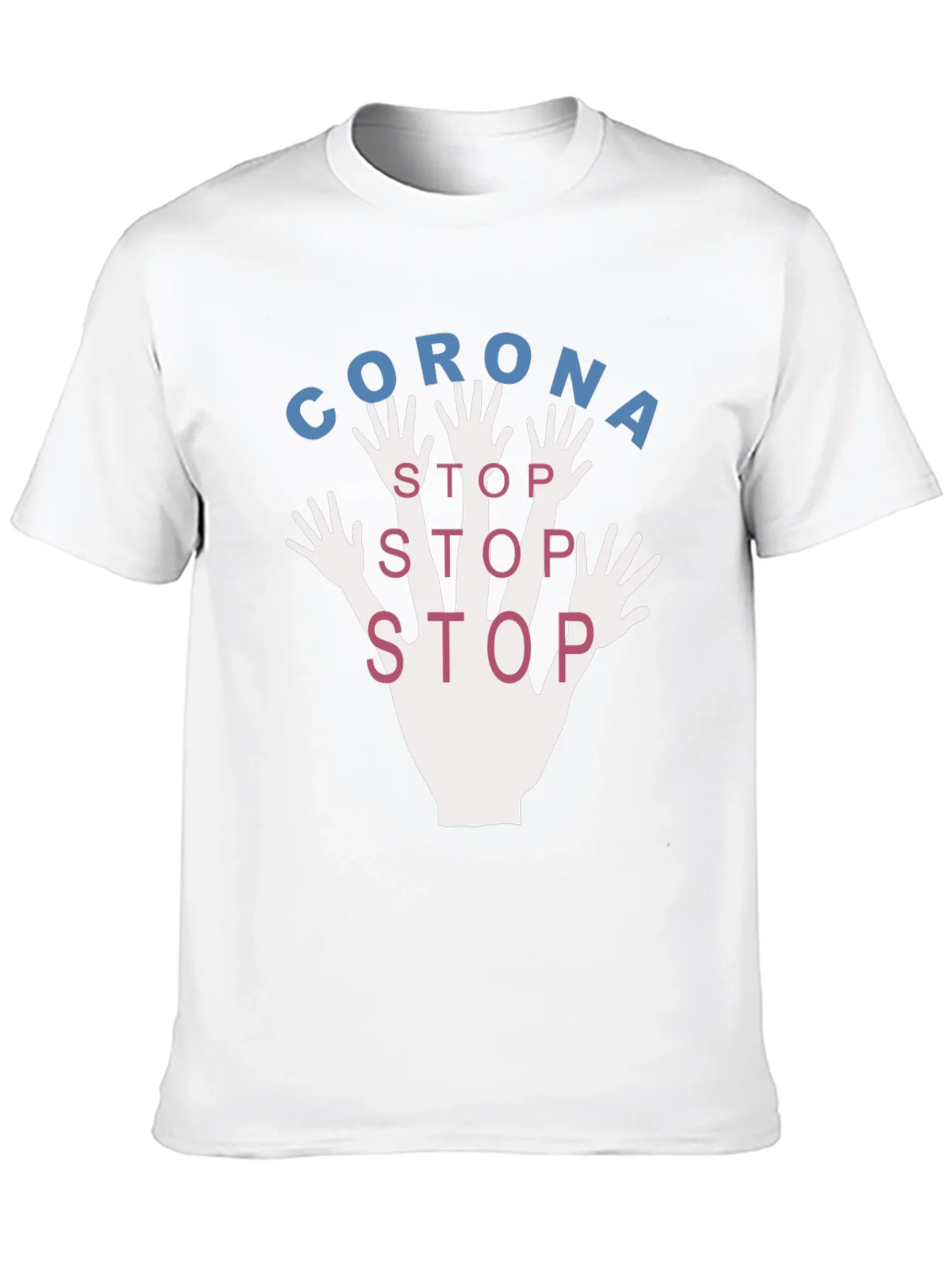 Rebbecca Corona Stop Graphic T-Shirt