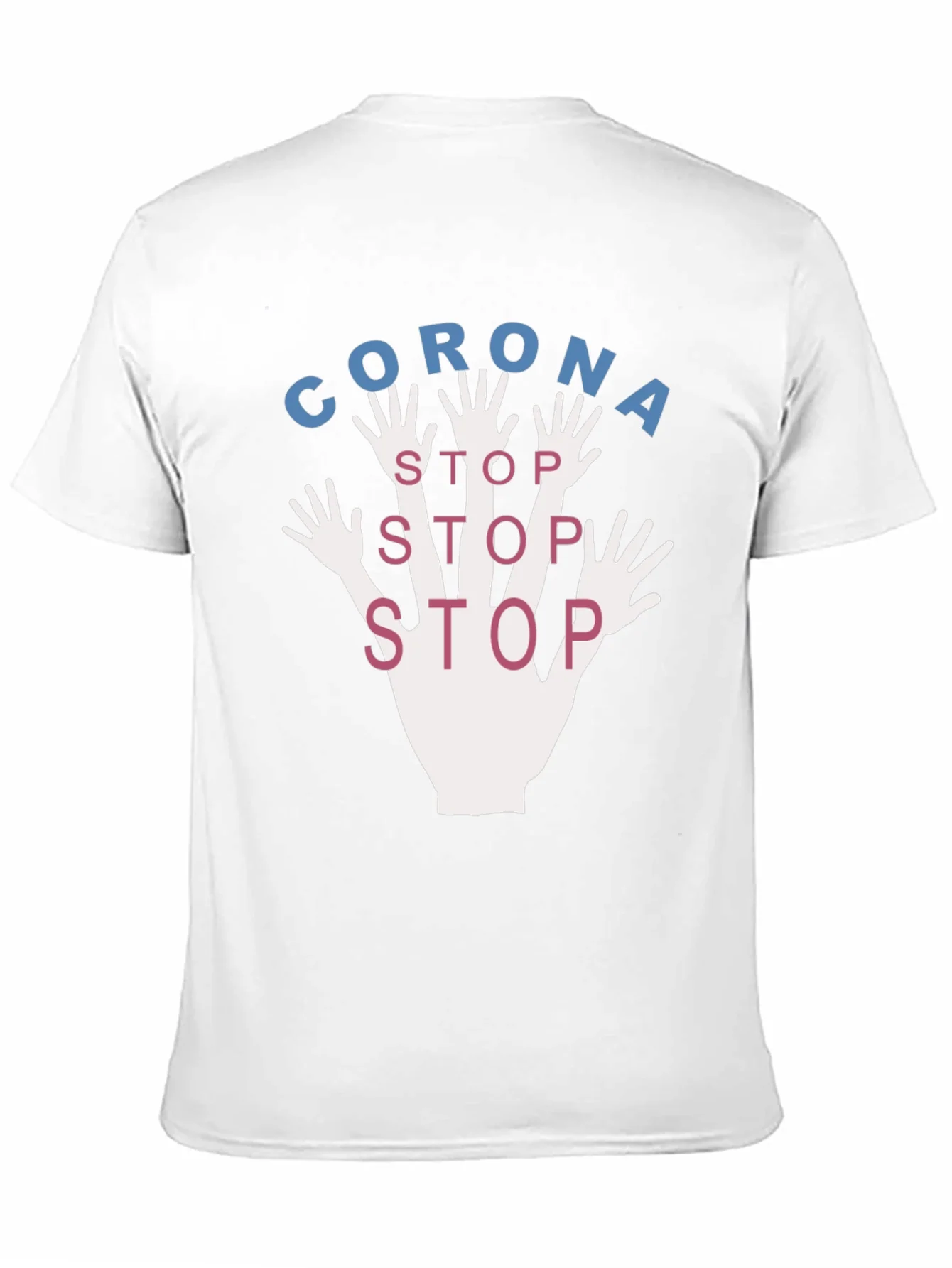 Rebbecca Corona Stop Graphic T-Shirt