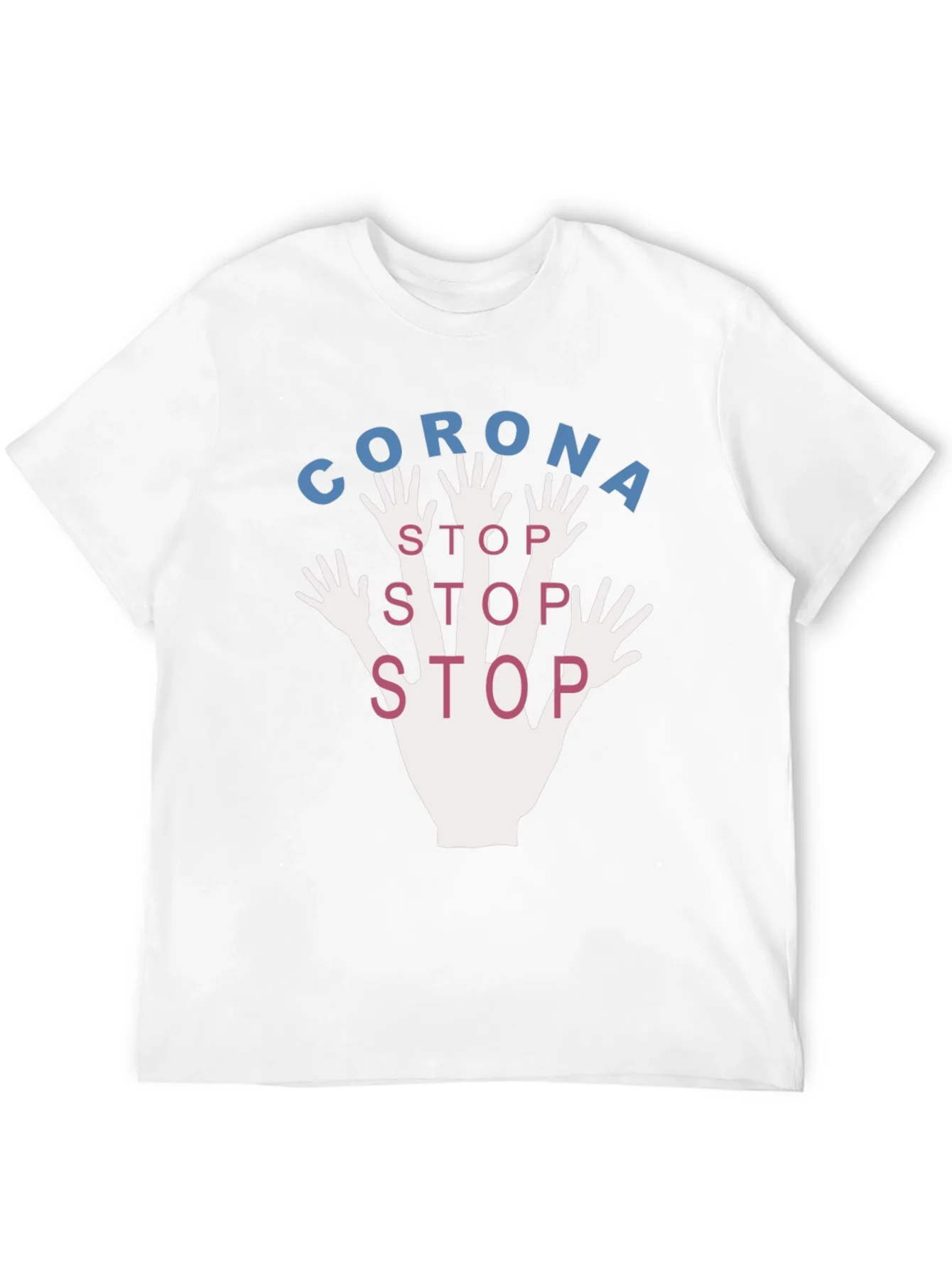 Rebbecca Corona Stop Graphic T-Shirt