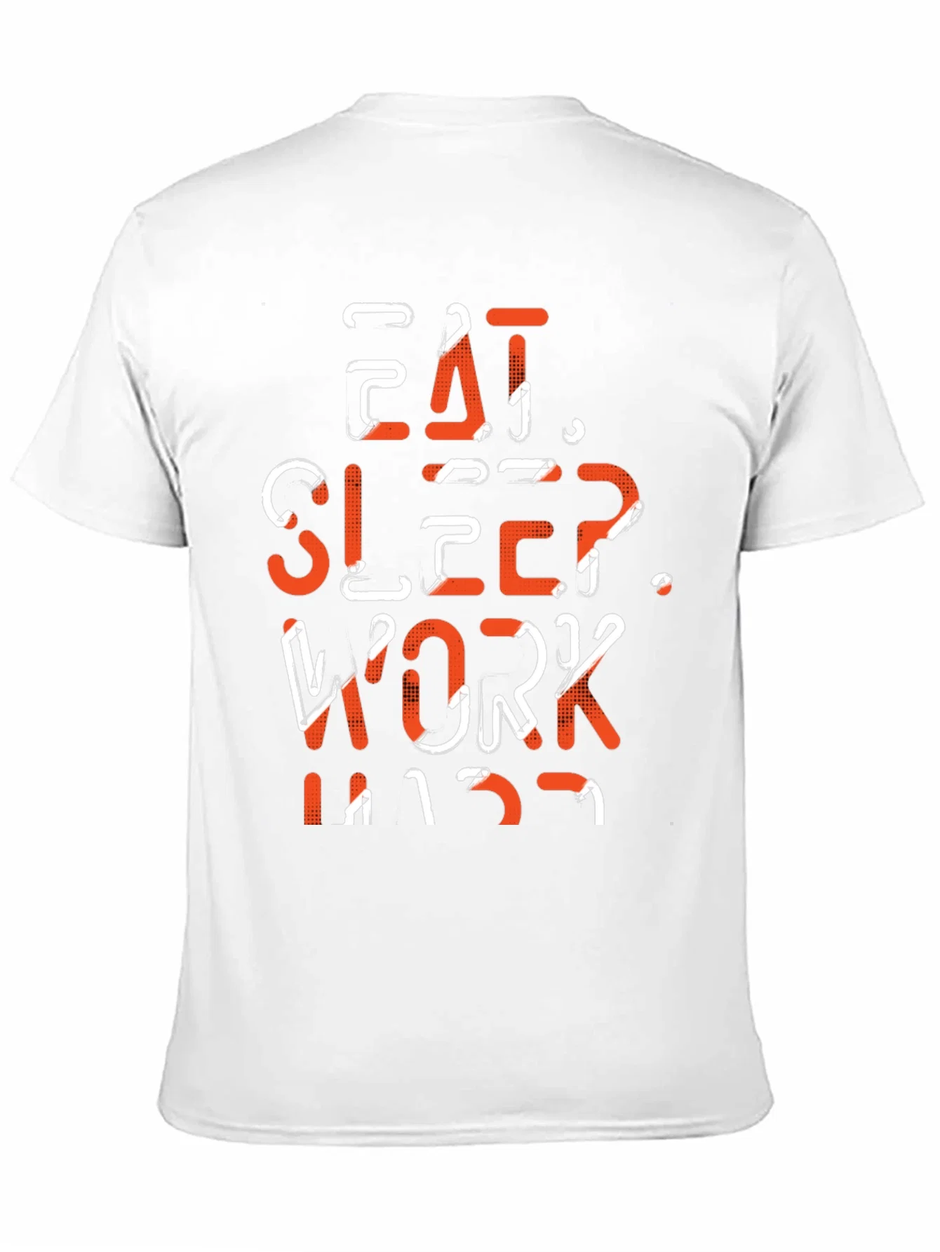 Rebbecca Eat Sleep Work Repeat Black Graphic Tee