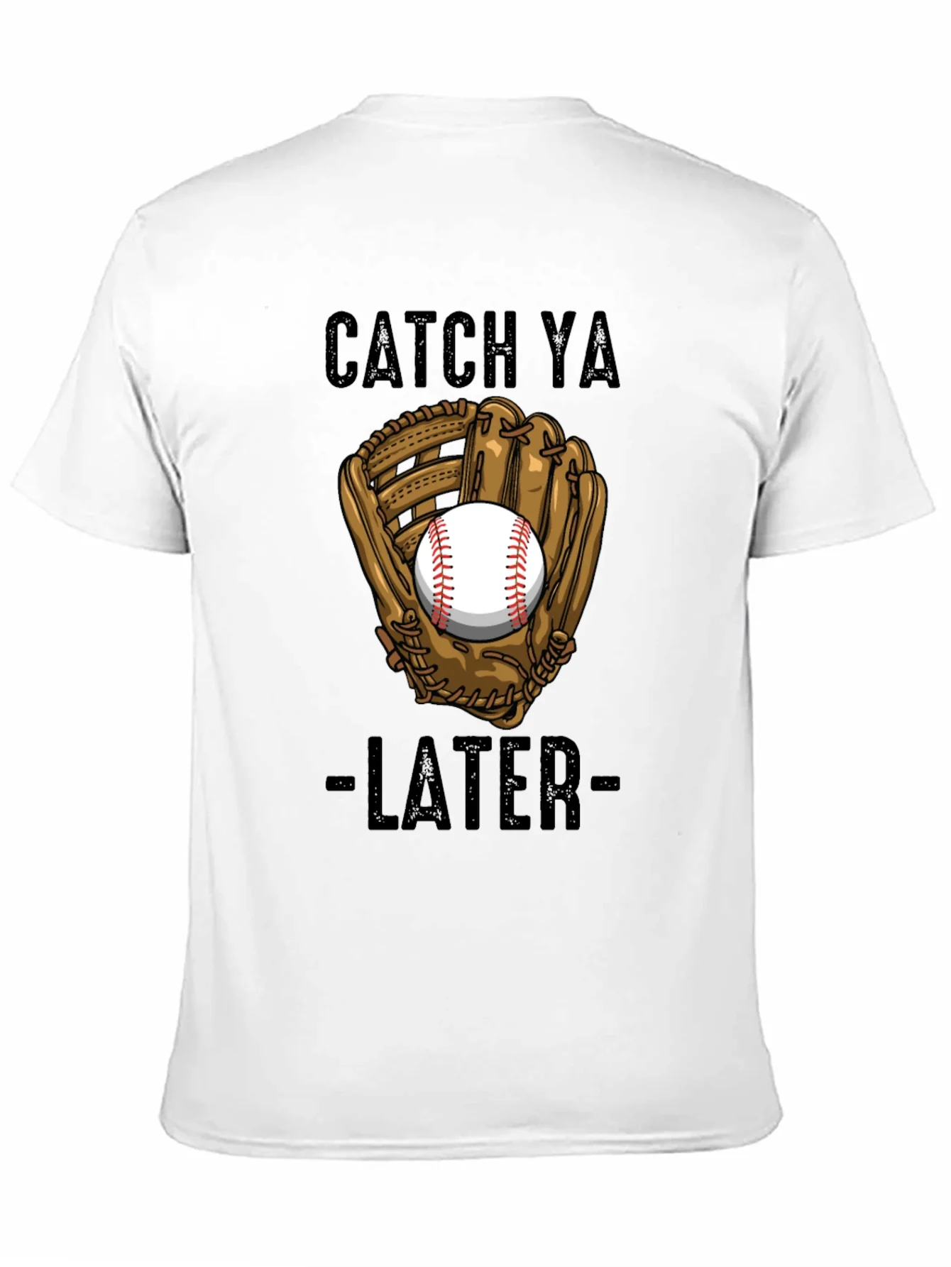 Camiseta Negra Deportiva Catch Ya Later