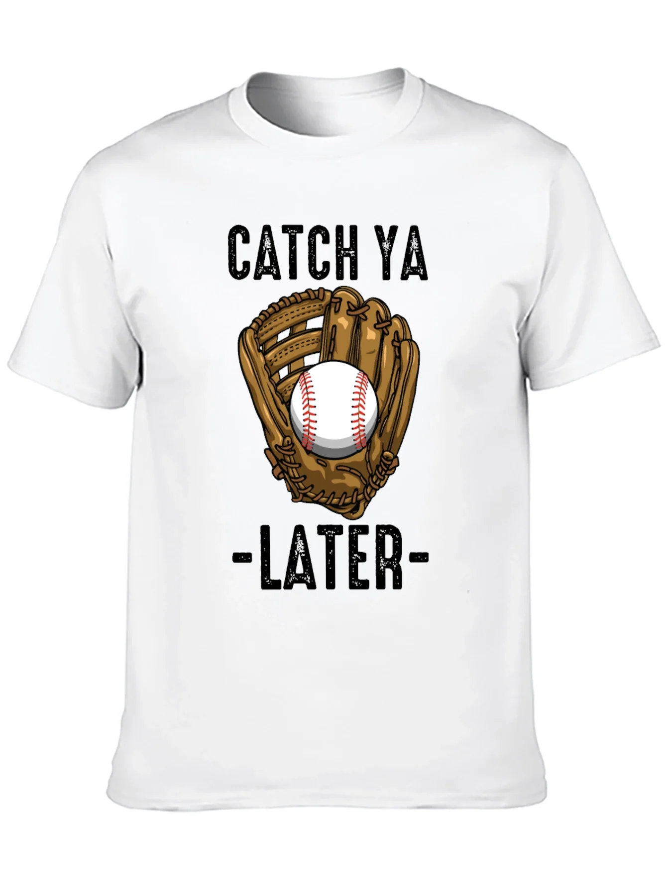 Camiseta Negra Deportiva Catch Ya Later