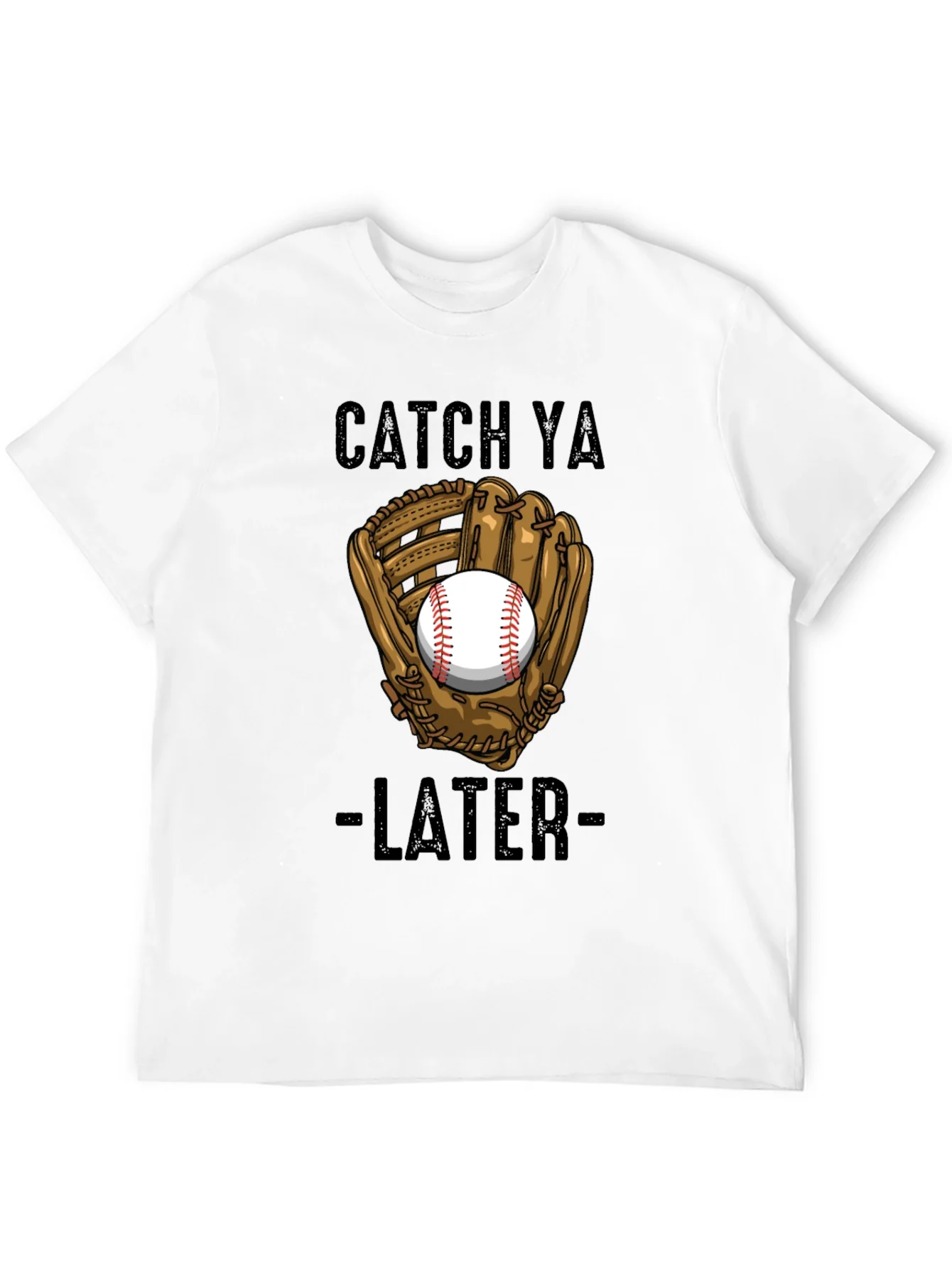 Camiseta Negra Deportiva Catch Ya Later