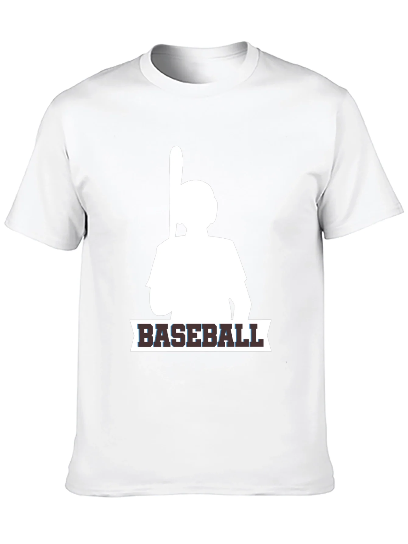 Camiseta Negra de B¨¦isbol para Hombre