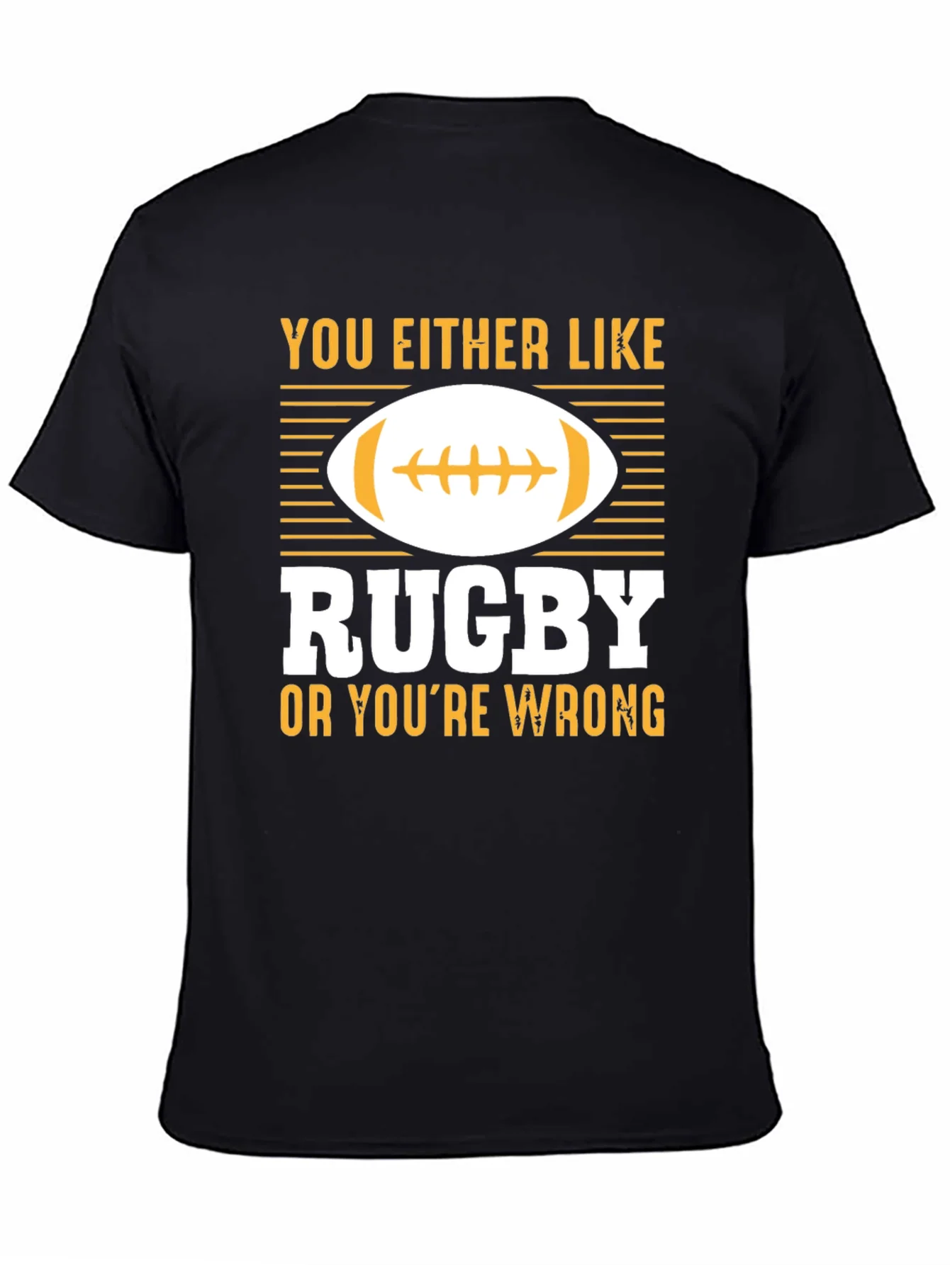 Rebbecca Rugby Fan T-Shirt - You Either Like Rugby...