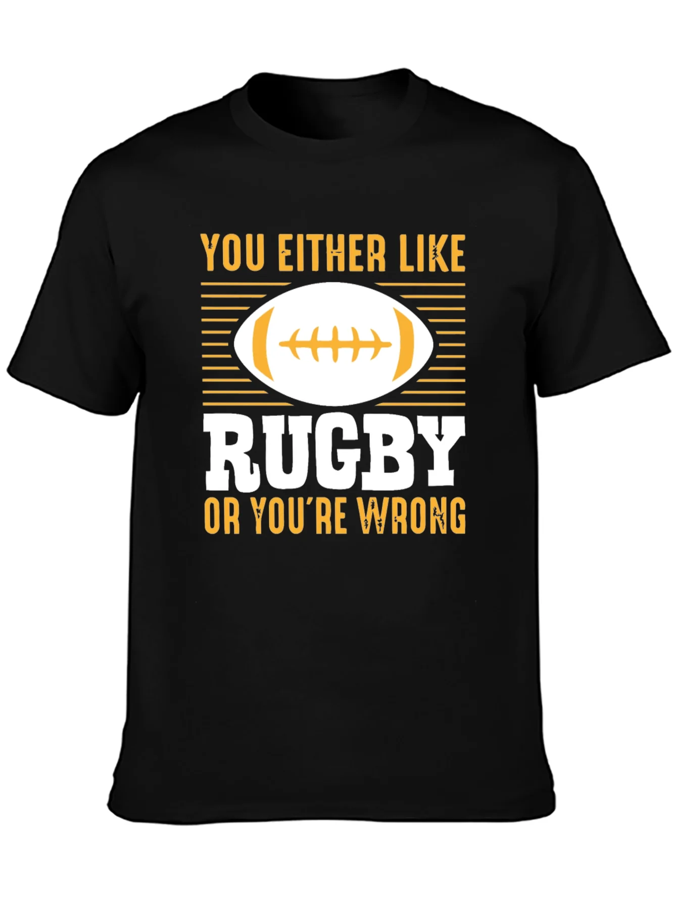 Rebbecca Rugby Fan T-Shirt - You Either Like Rugby...