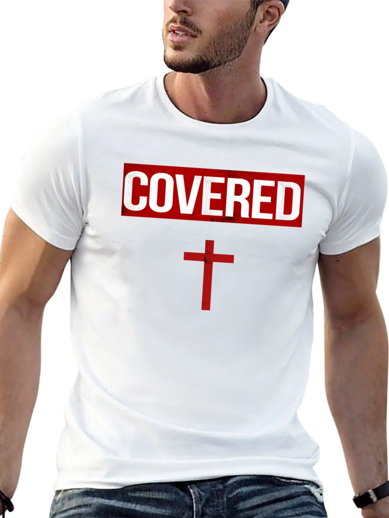 Rebbecca Covered Graphic T-Shirt - Faith Inspired Tee