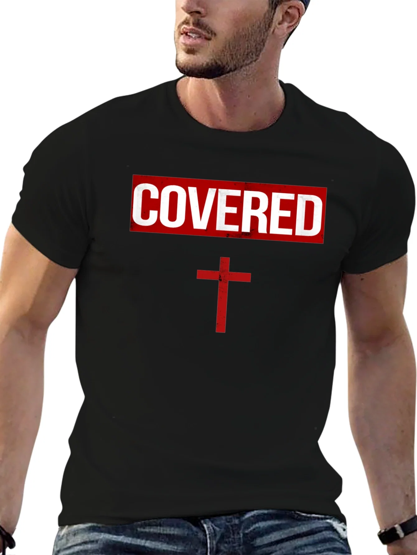 Rebbecca Covered Graphic T-Shirt - Faith Inspired Tee