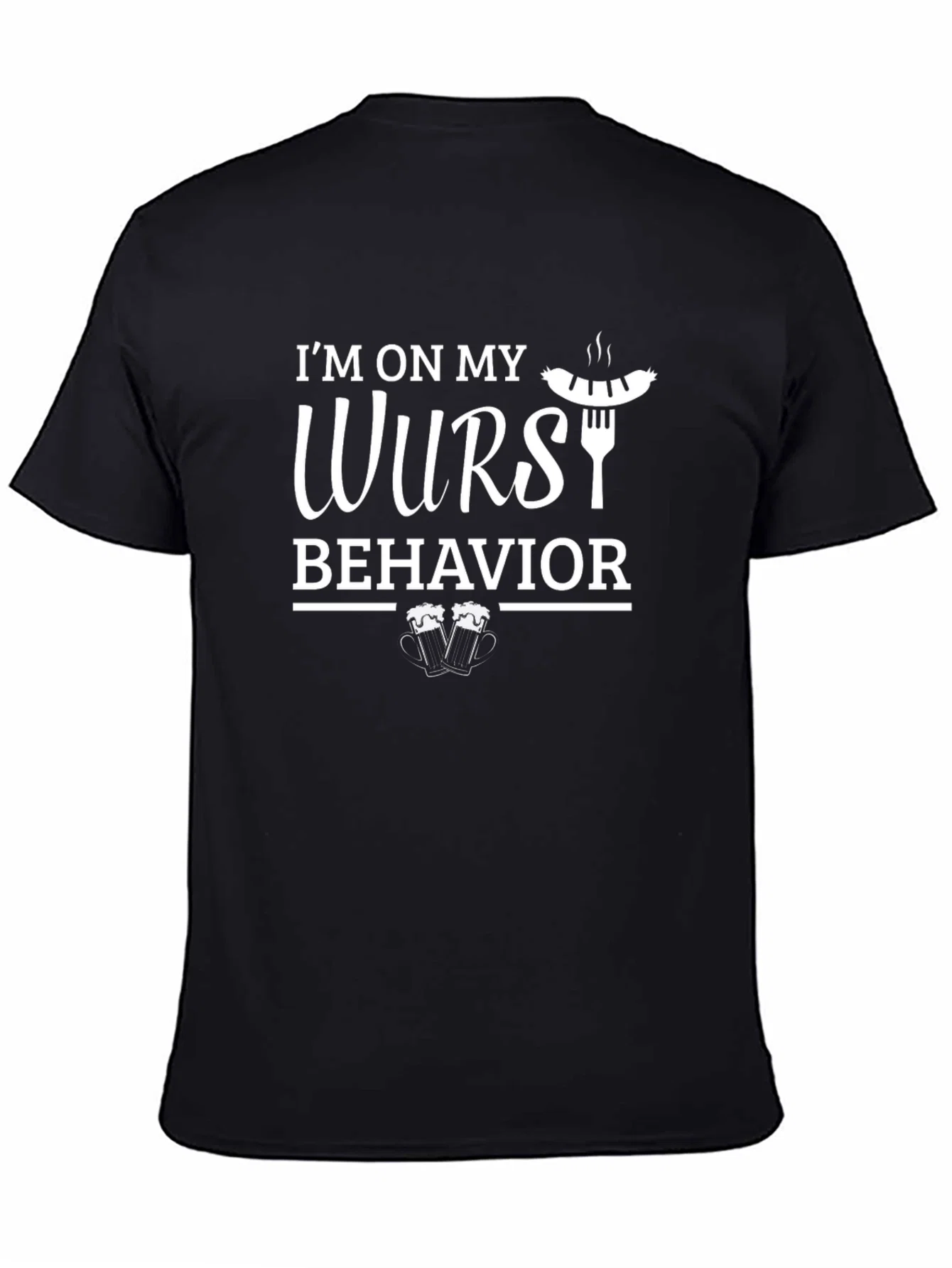 Rebbecca Wurst Behavior T-Shirt - Funny Food Tee