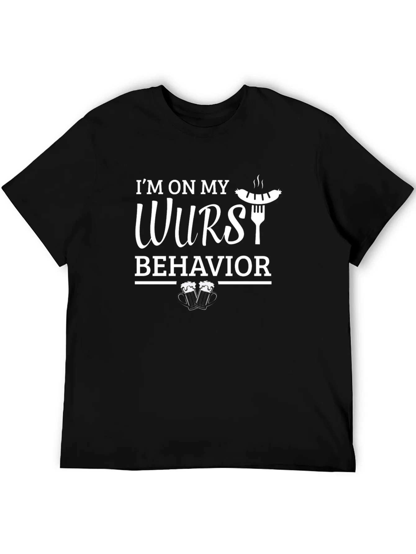 Rebbecca Wurst Behavior T-Shirt - Funny Food Tee