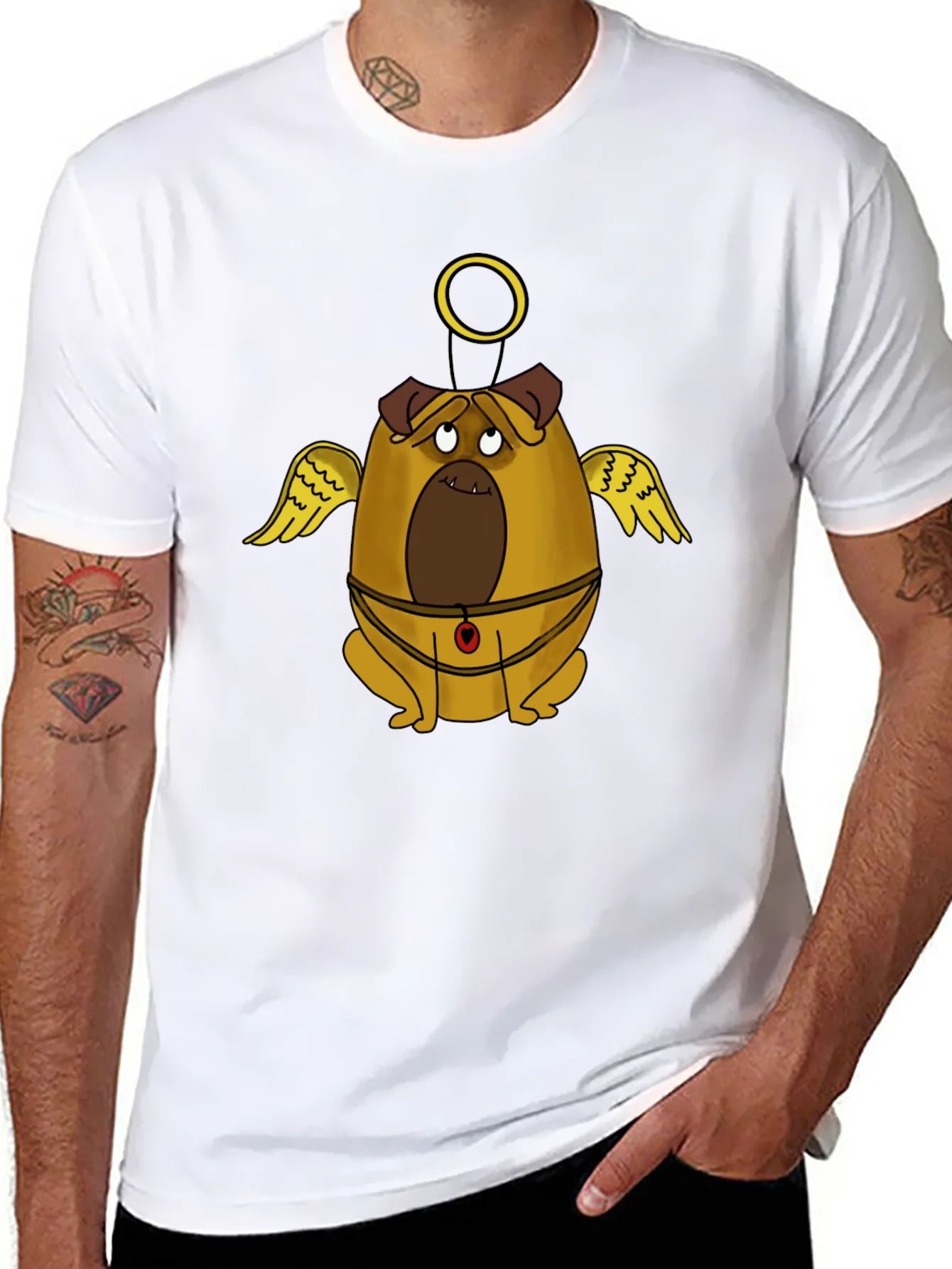 Rebbecca Angel Dog T-Shirt - Cute & Comfy