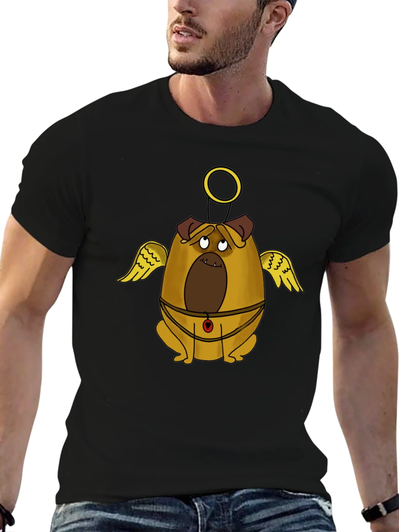Rebbecca Angel Dog T-Shirt - Cute & Comfy