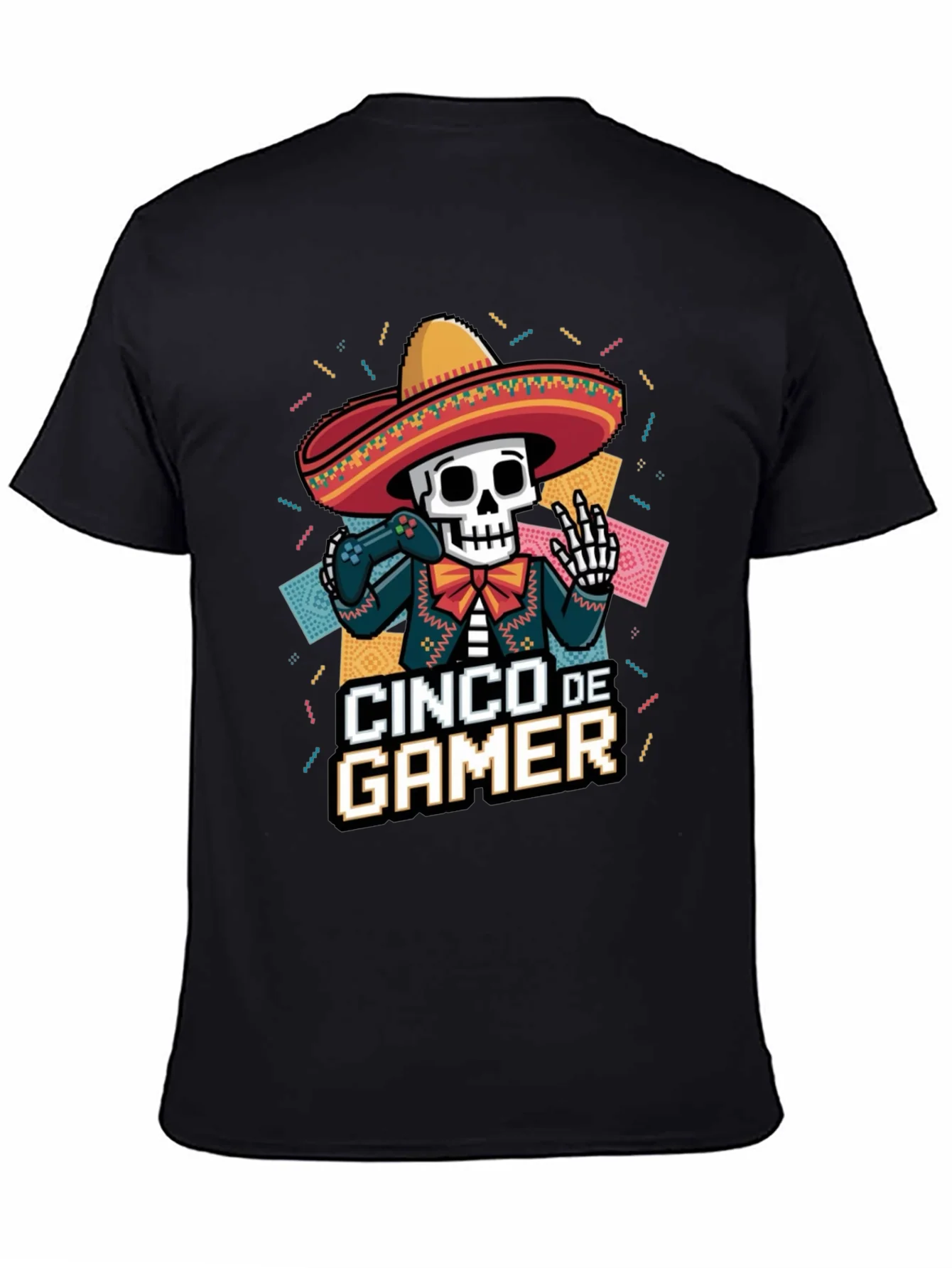 Rebbecca Cinco de Gamer T-Shirt - Black