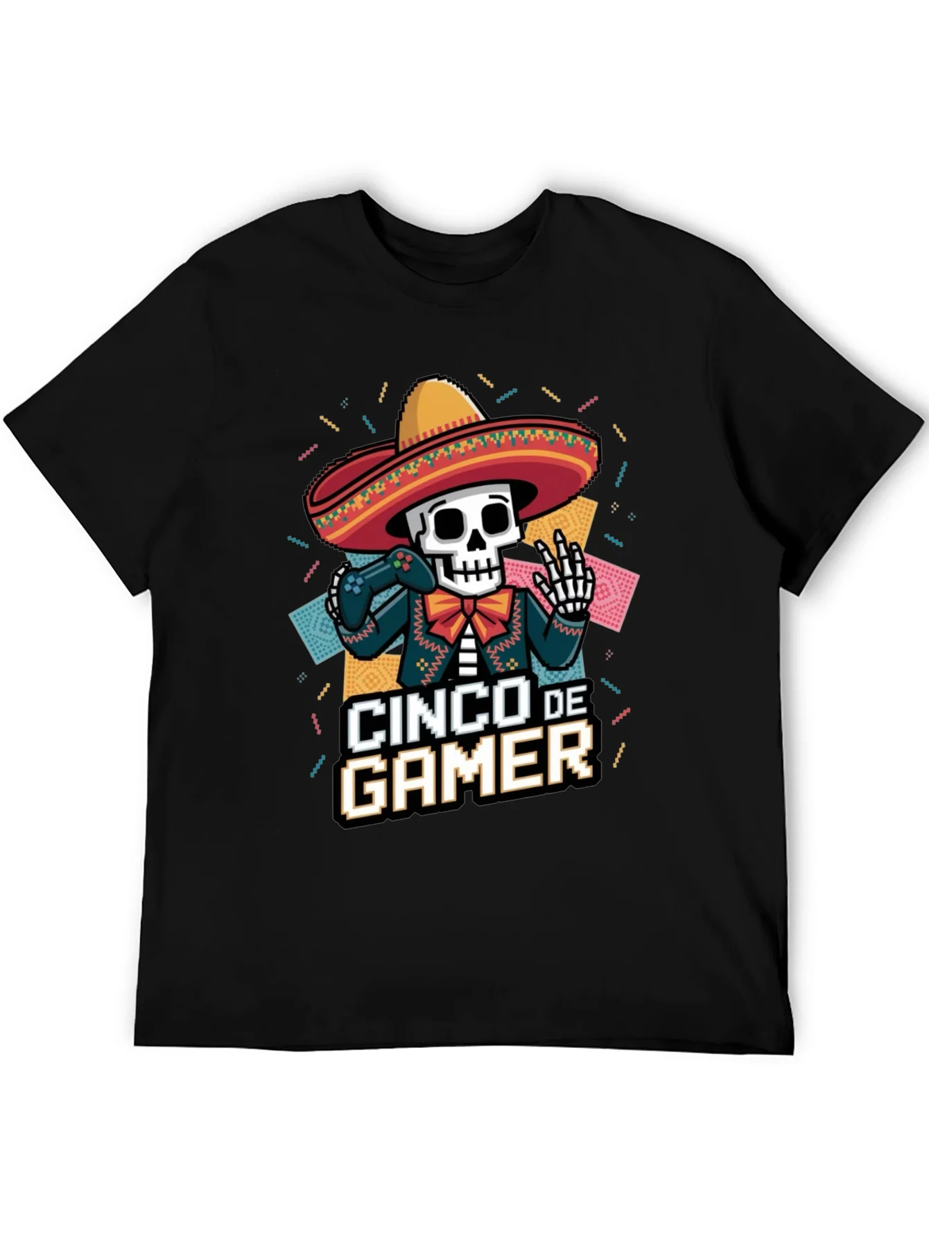 Rebbecca Cinco de Gamer T-Shirt - Black