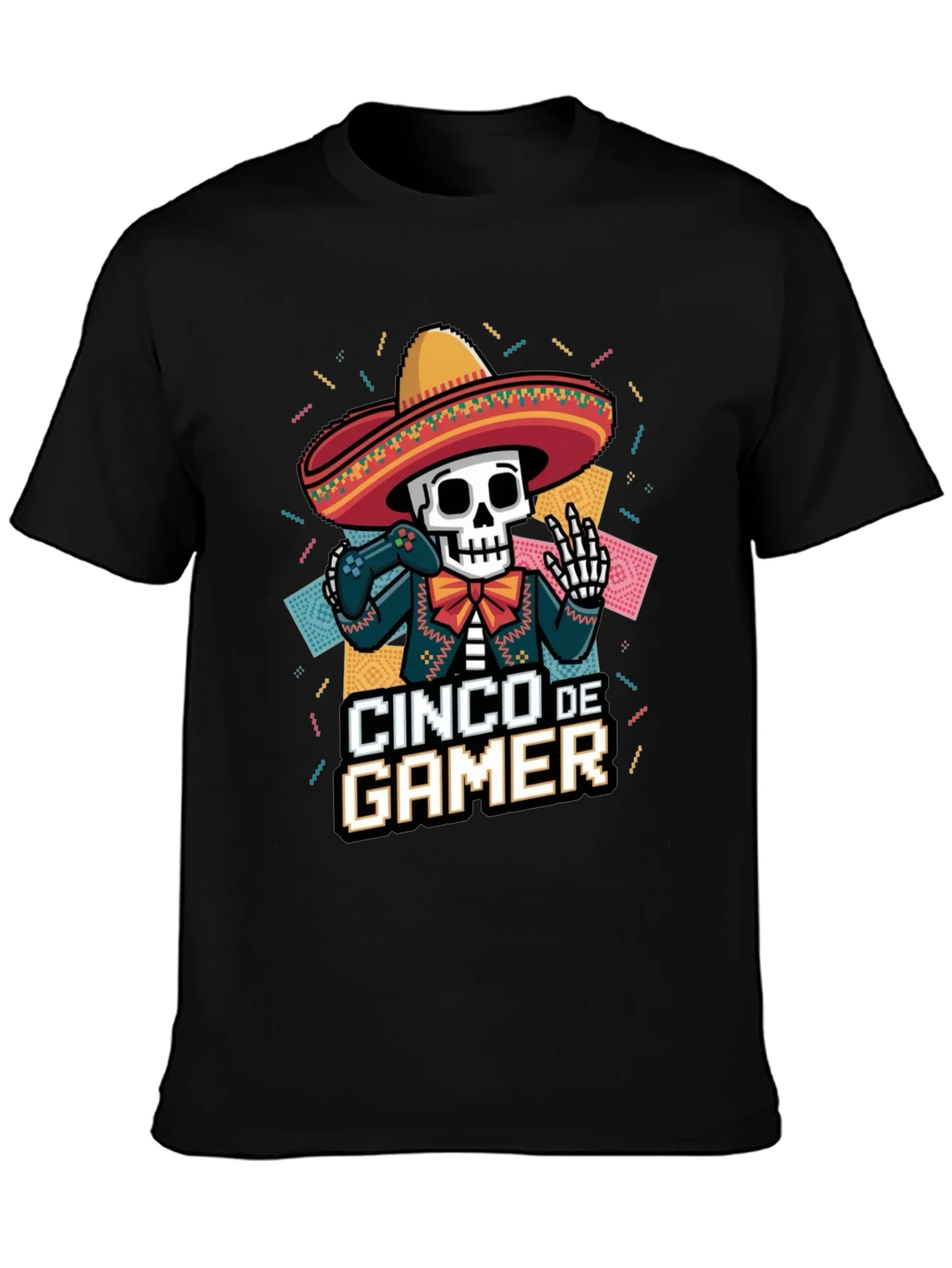 Rebbecca Cinco de Gamer T-Shirt - Black