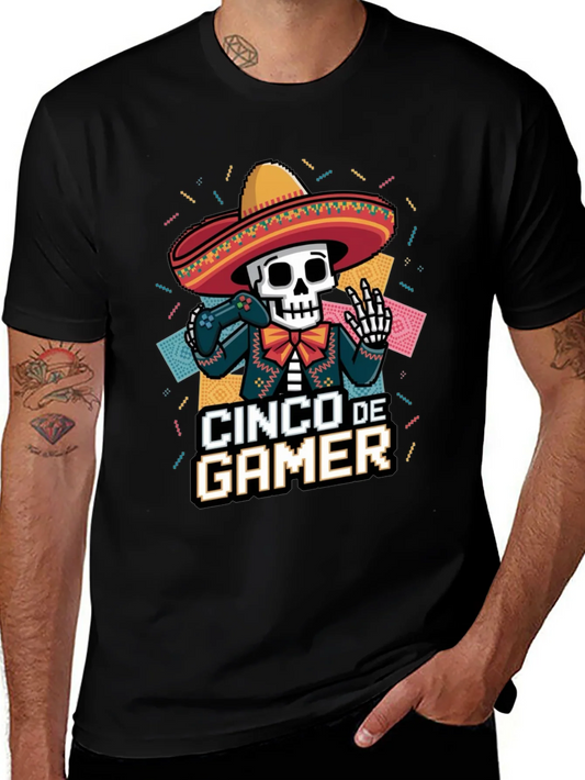 Rebbecca Cinco de Gamer T-Shirt - Black