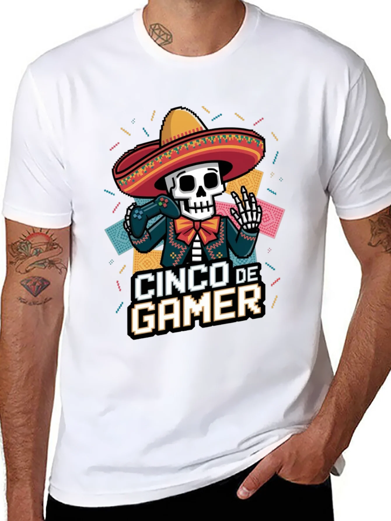 Rebbecca Cinco de Gamer T-Shirt - Black
