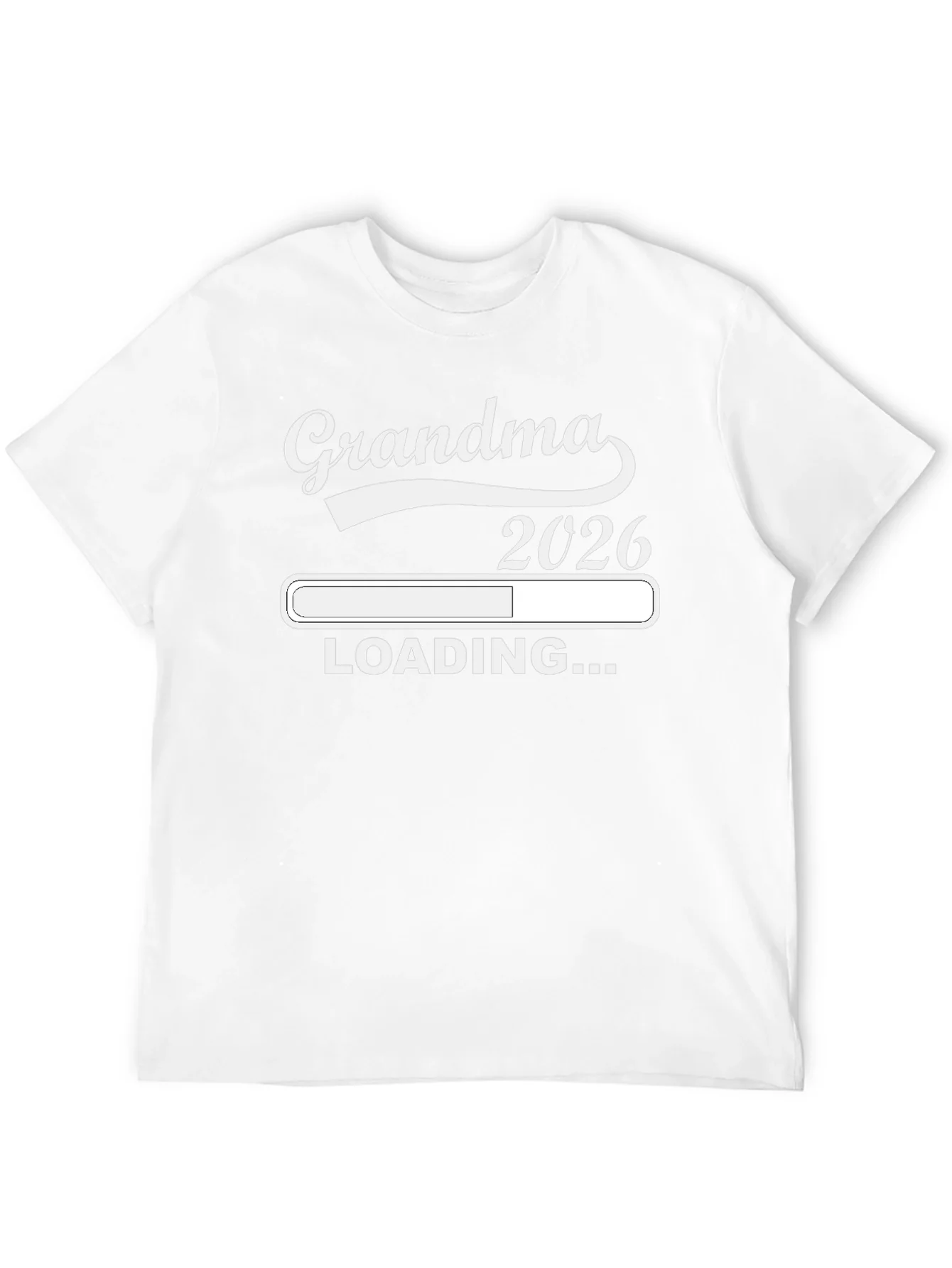 Rebbecca Grandma 2026 Loading Black T-Shirt