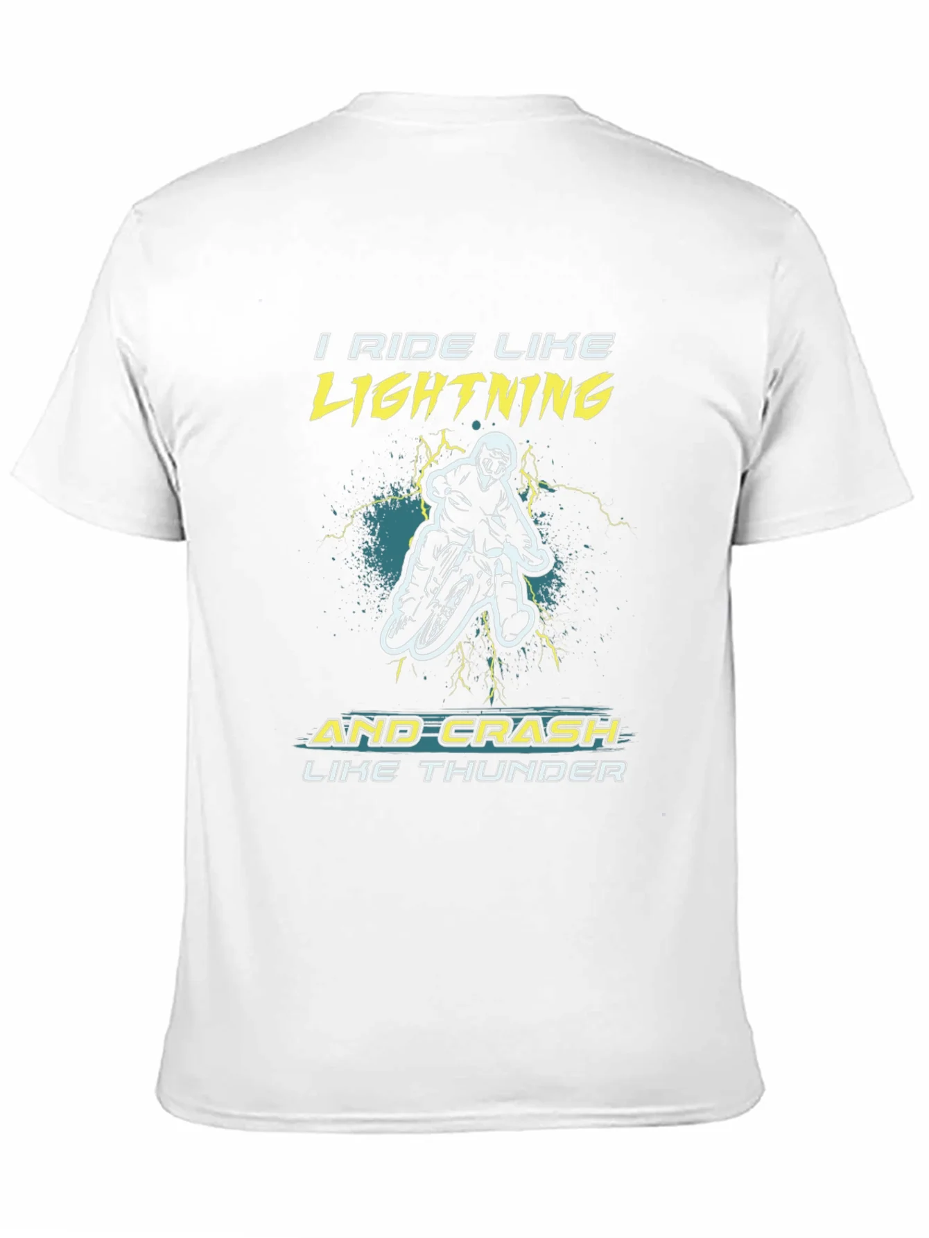 Camiseta Motocross: Rueda como rel¨¢mpago