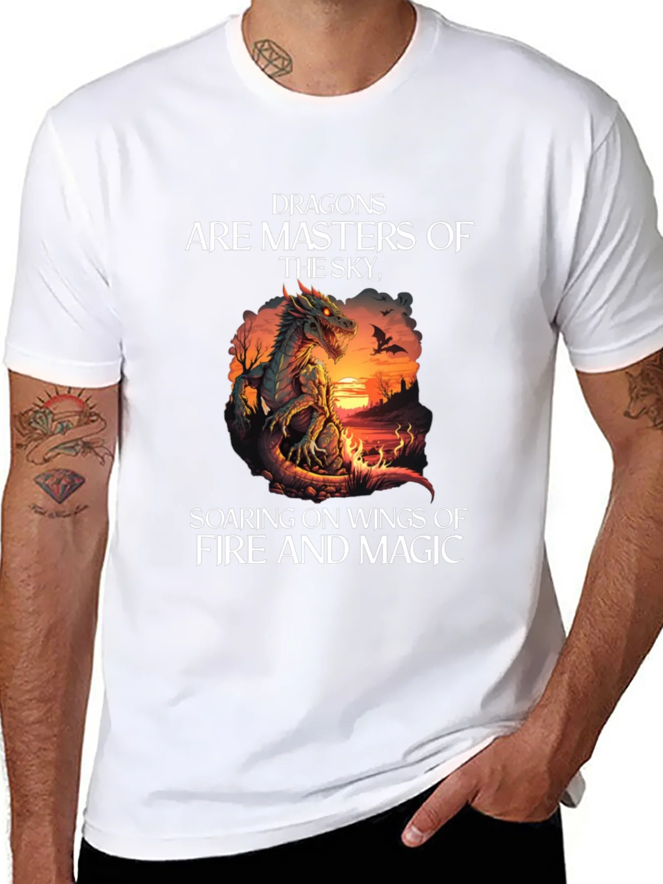 Rebbecca Dragon Masters of the Sky Graphic Tee