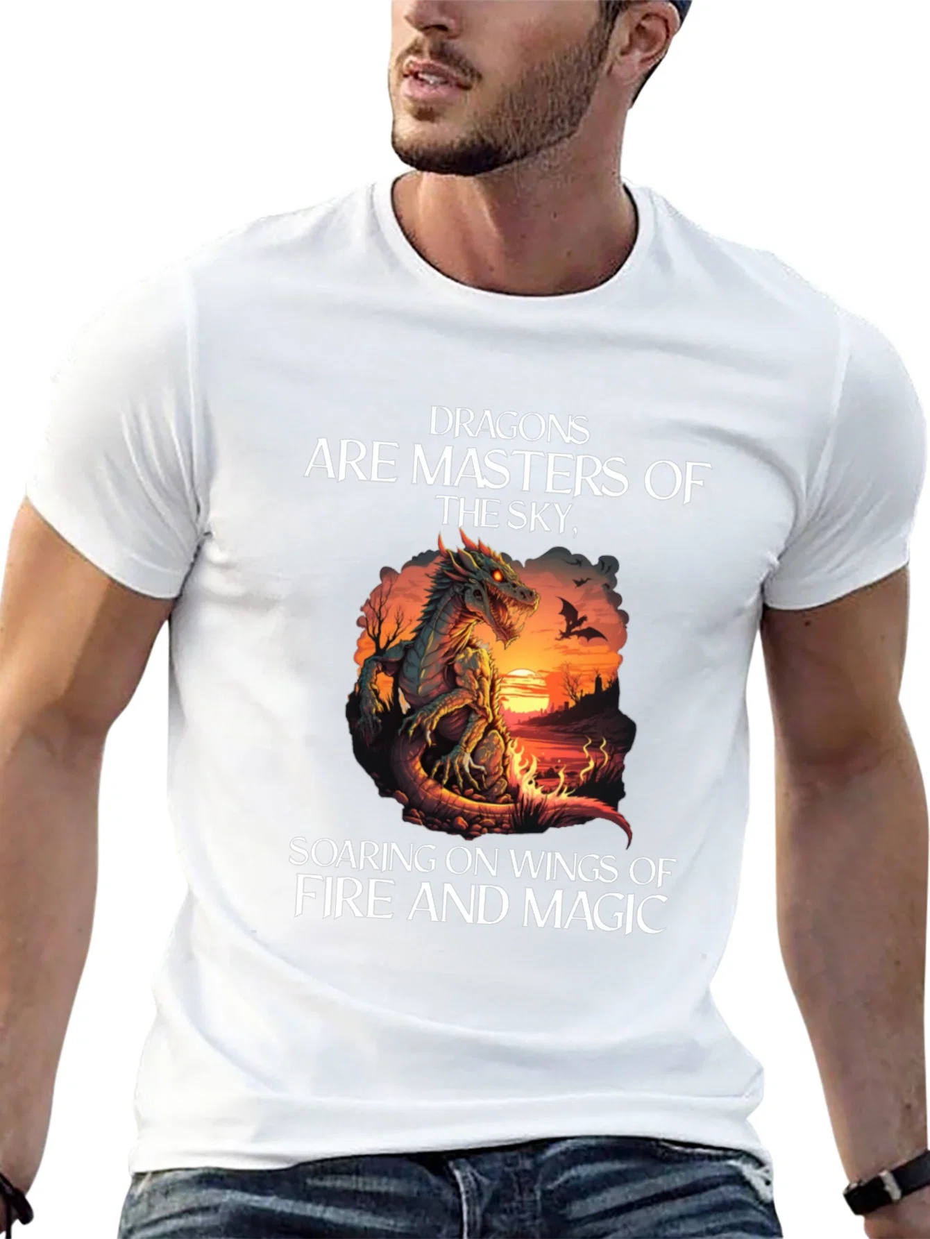 Rebbecca Dragon Masters of the Sky Graphic Tee