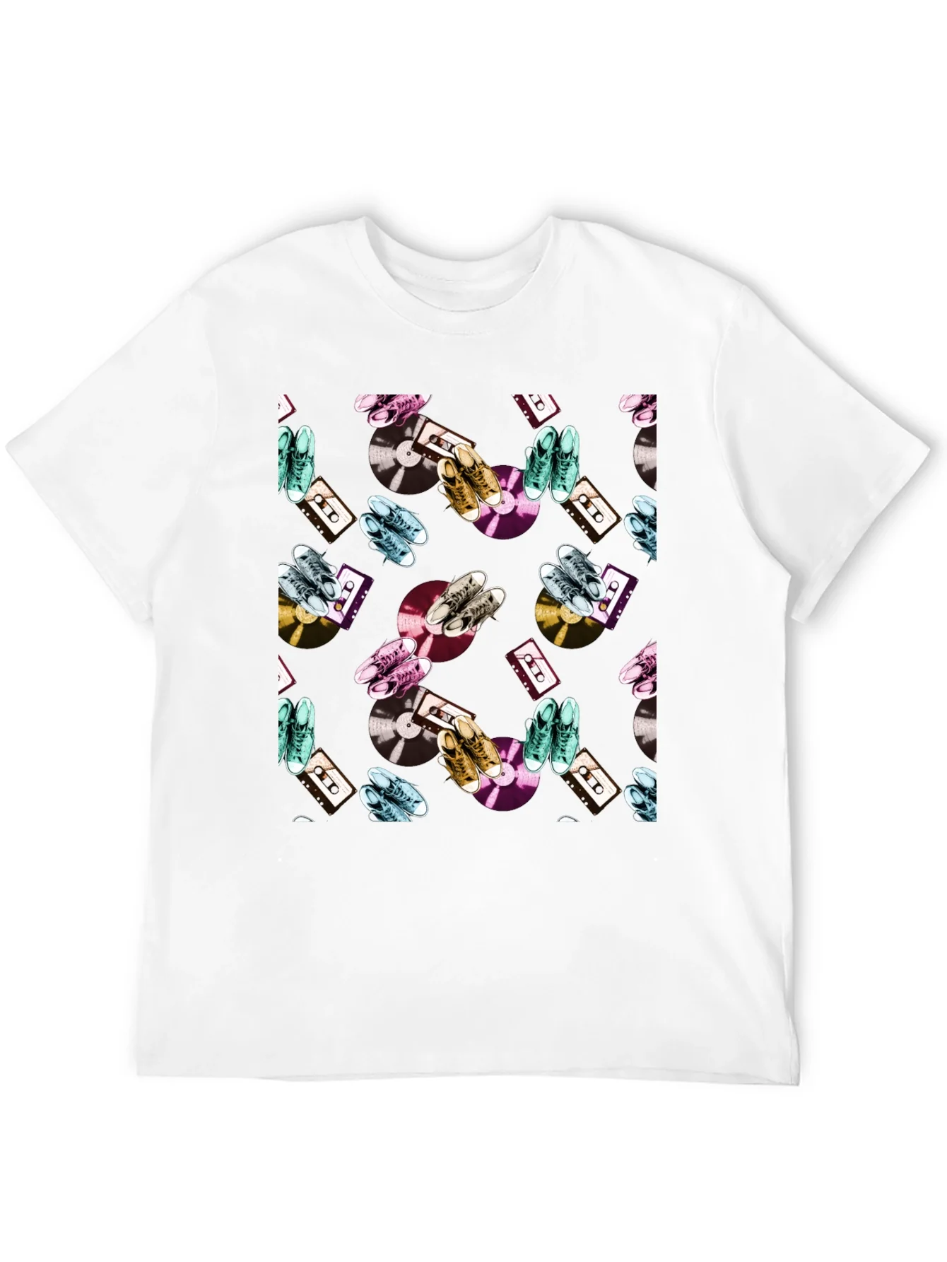 Rebbecca Retro Pattern T-Shirt