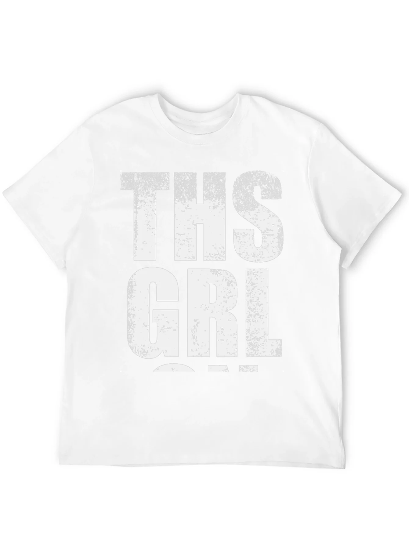 Rebbecca THS GRL Graphic Tee - Distressed Print