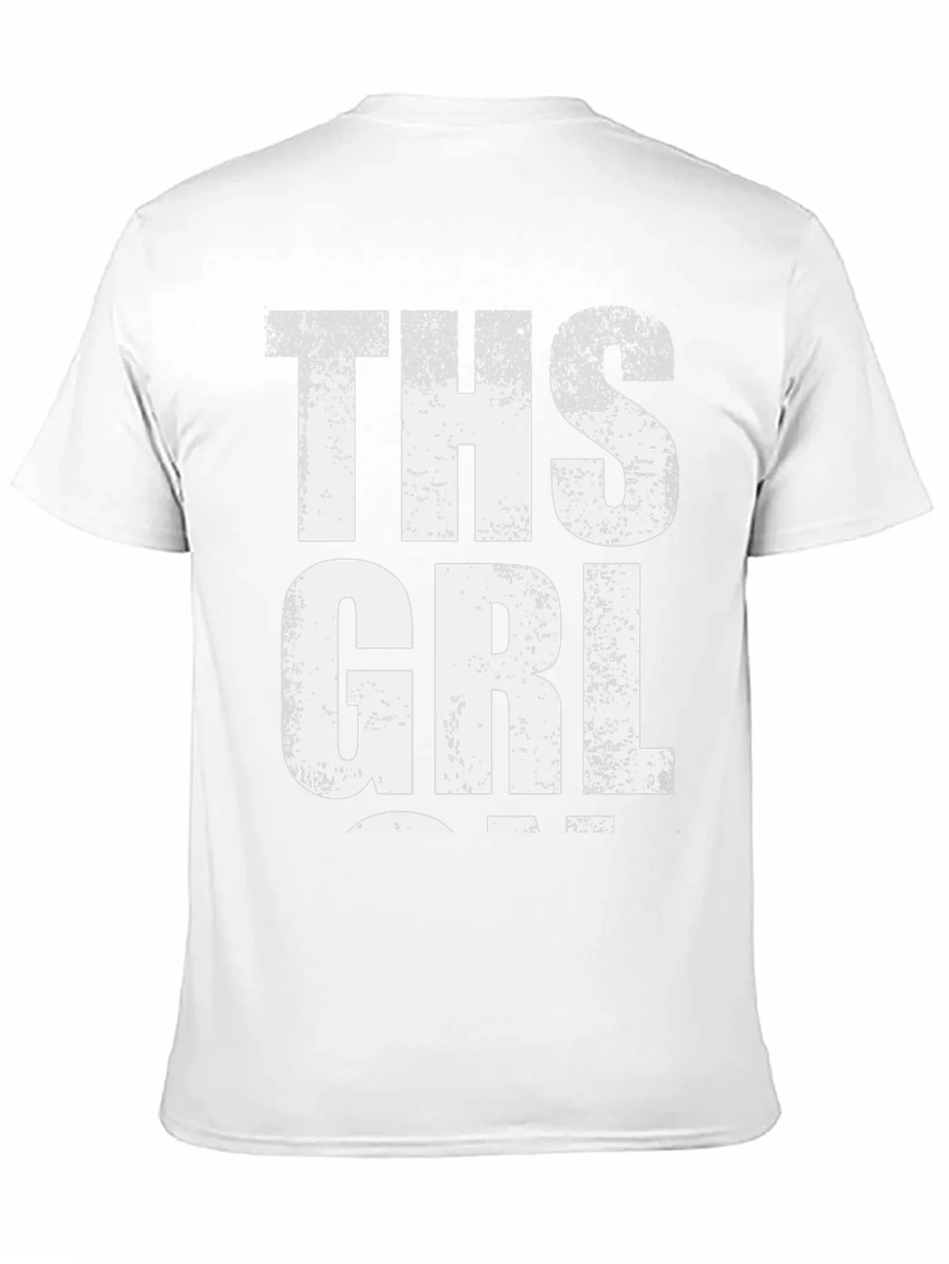 Rebbecca THS GRL Graphic Tee - Distressed Print