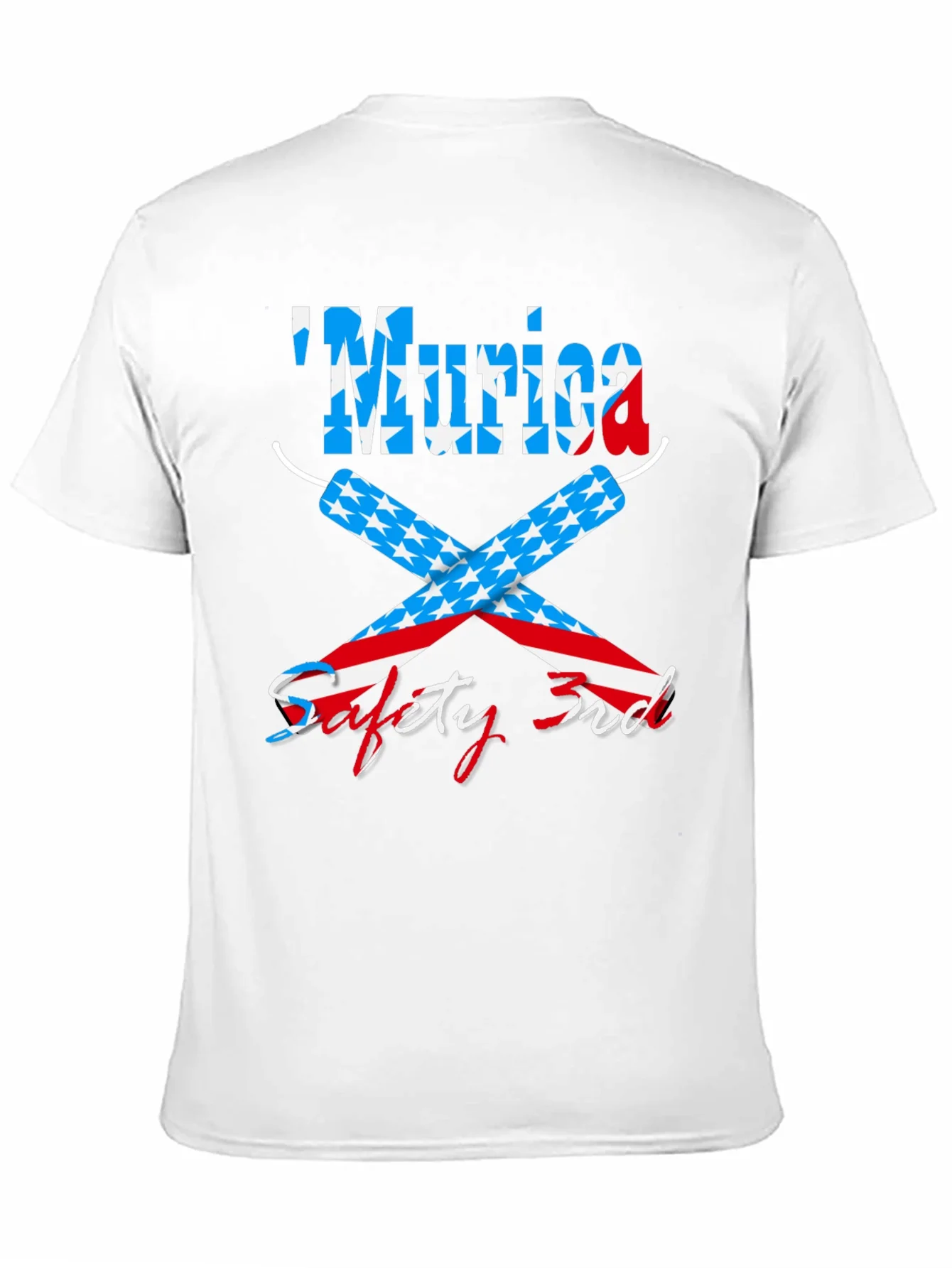 Rebbecca Funny Patriotic Murica Safety 3rd Graphic T-Shirt