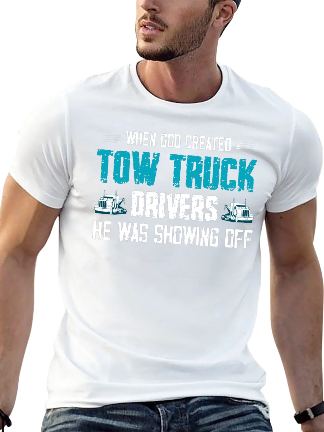 Rebbecca Tow Truck Driver T-Shirt - Funny Graphic Tee