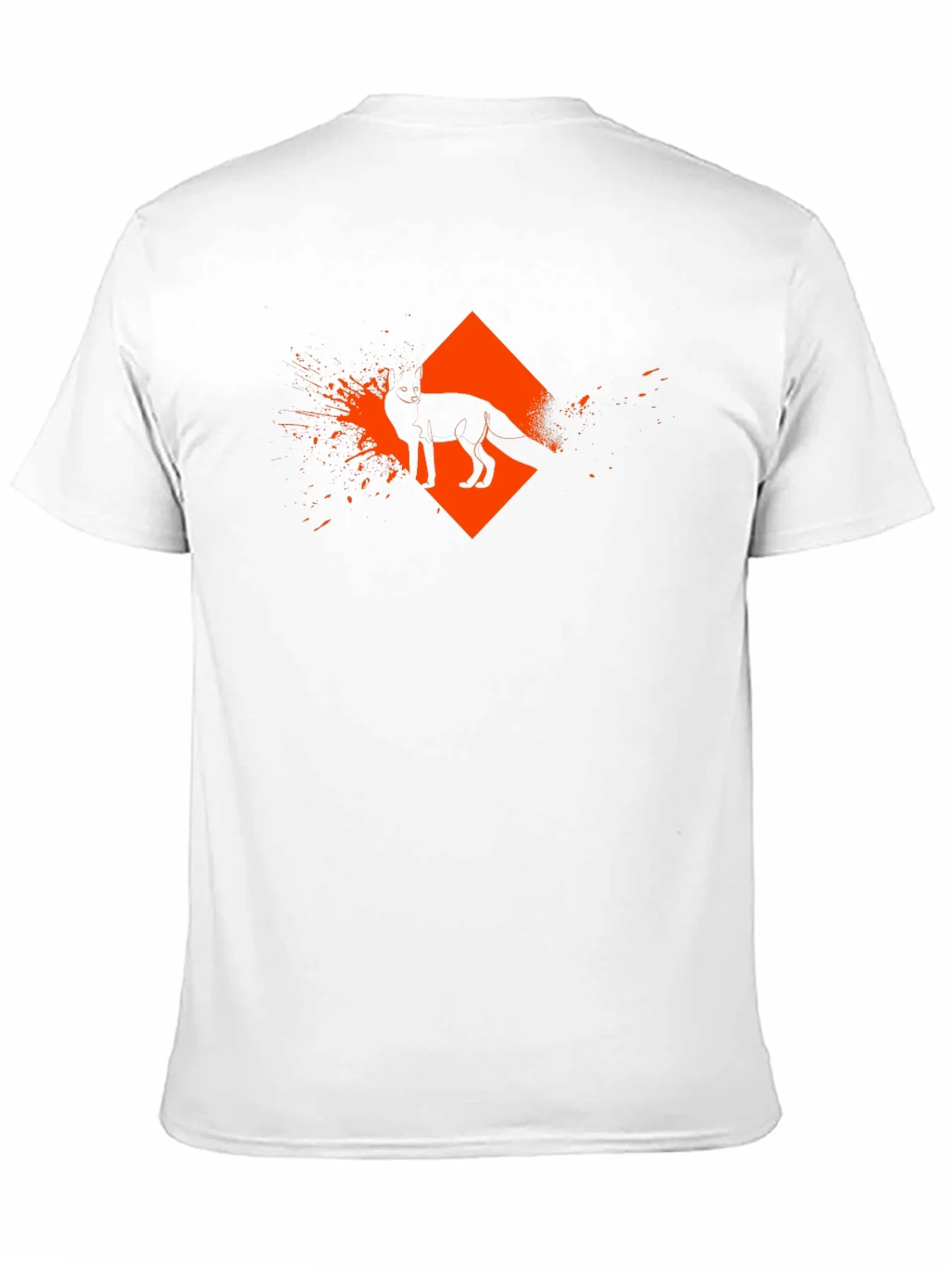 Rebbecca Urban Fox Graphic Tee - Mens Black T-Shirt