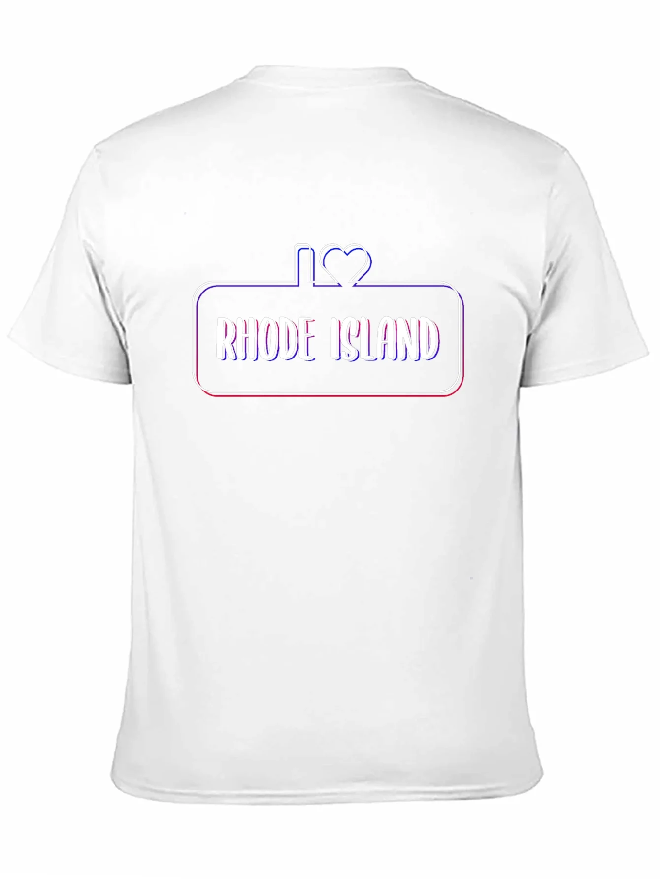 Rebbecca I Love Rhode Island Black T-Shirt