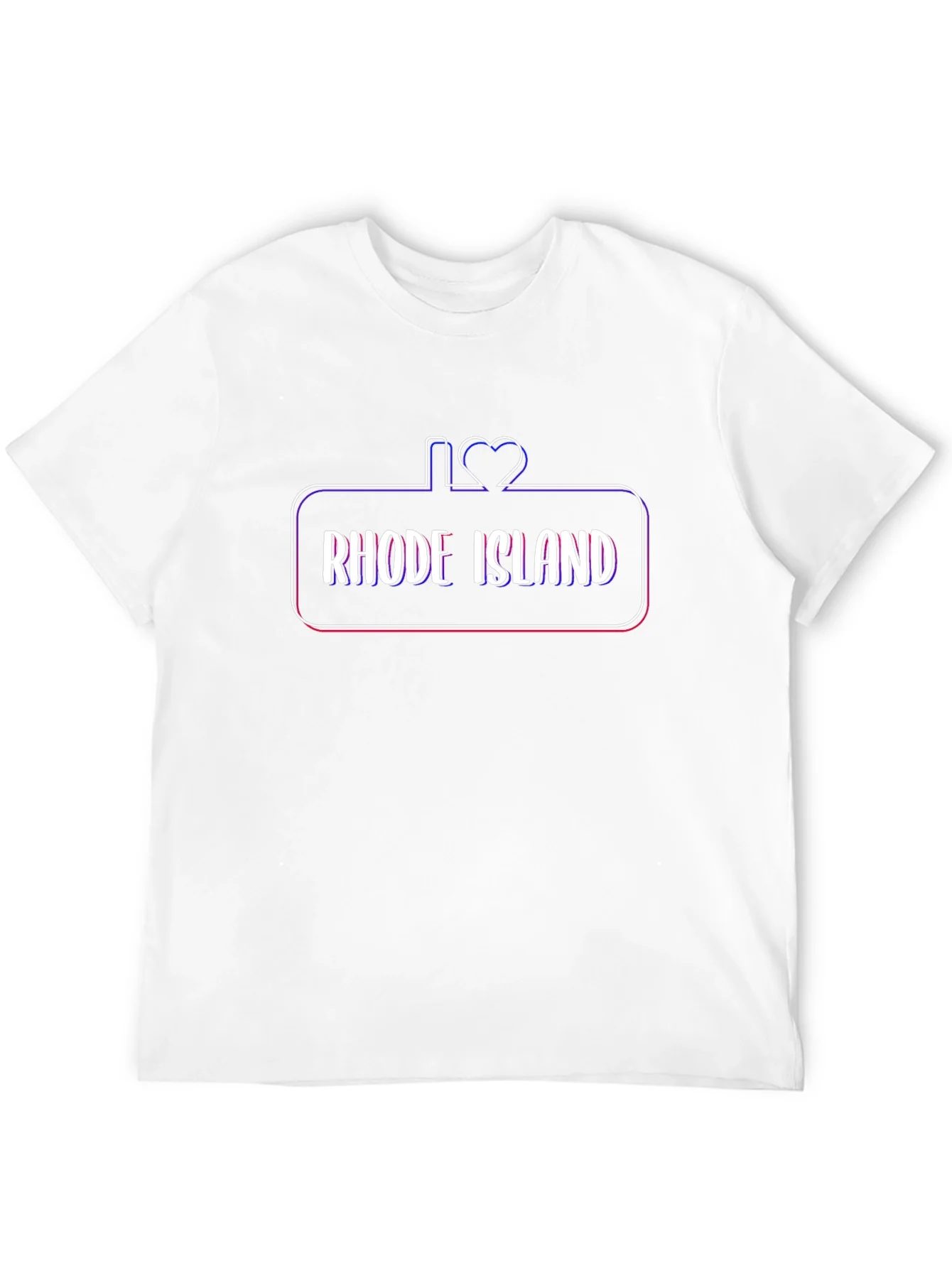 Rebbecca I Love Rhode Island Black T-Shirt