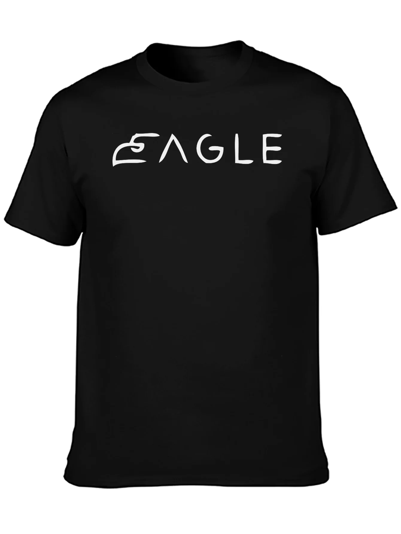 Camiseta Negra EAGLE Estilo Casual para Hombre