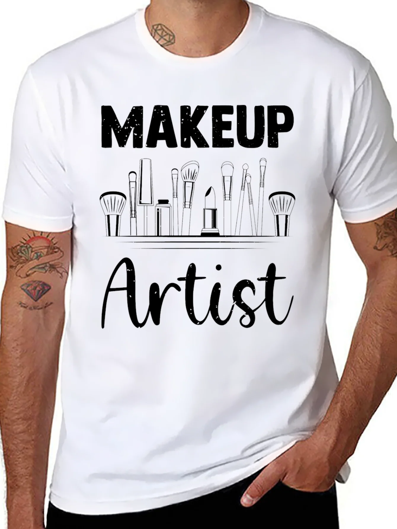 Rebbecca Makeup Artist T-Shirt - Black