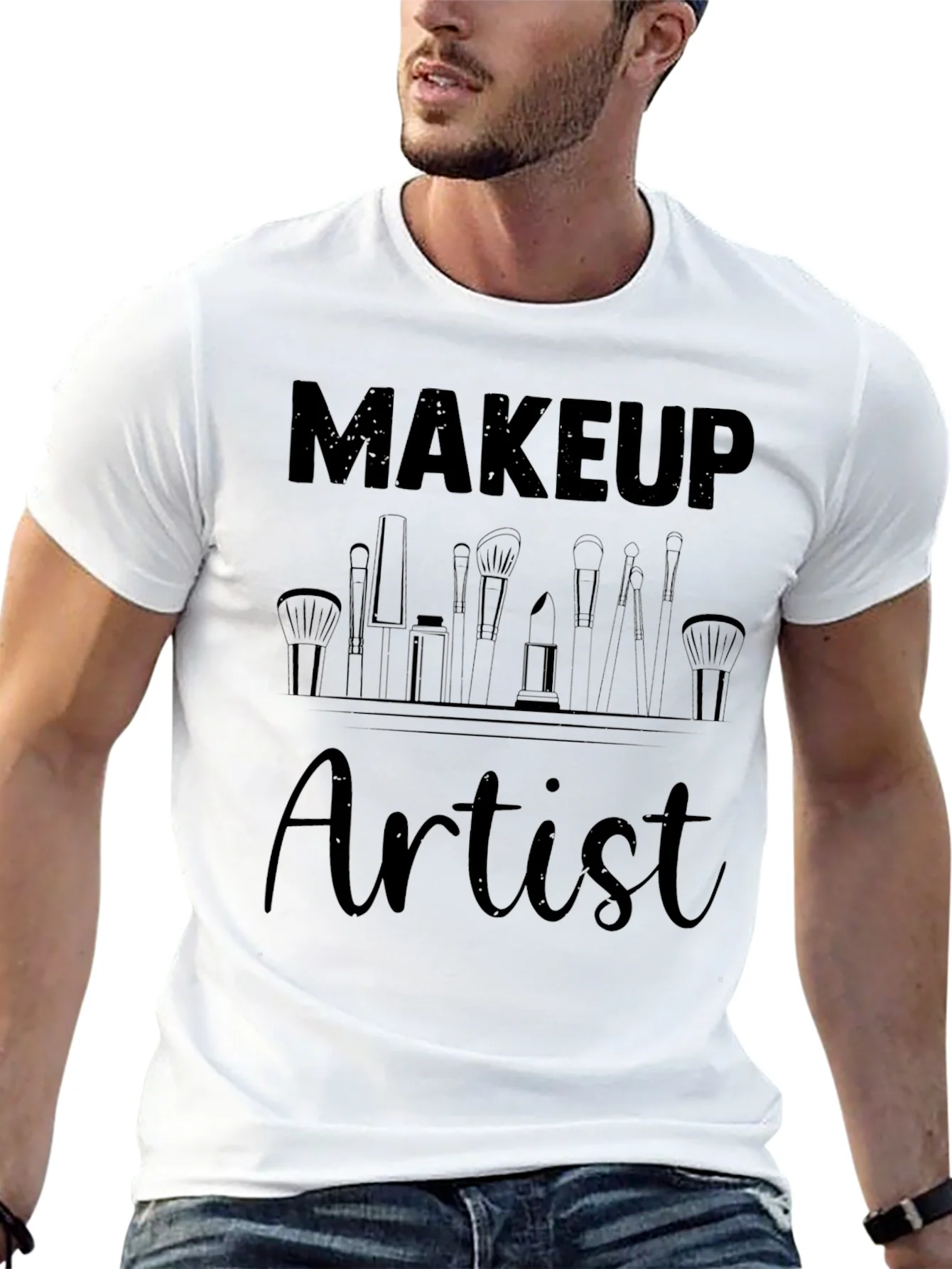Rebbecca Makeup Artist T-Shirt - Black