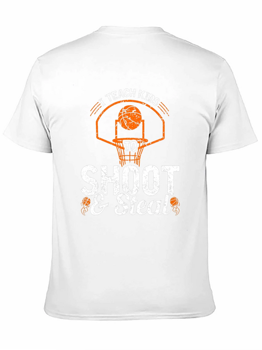 Camiseta Ense?o a Ni?os a Tirar y Robar