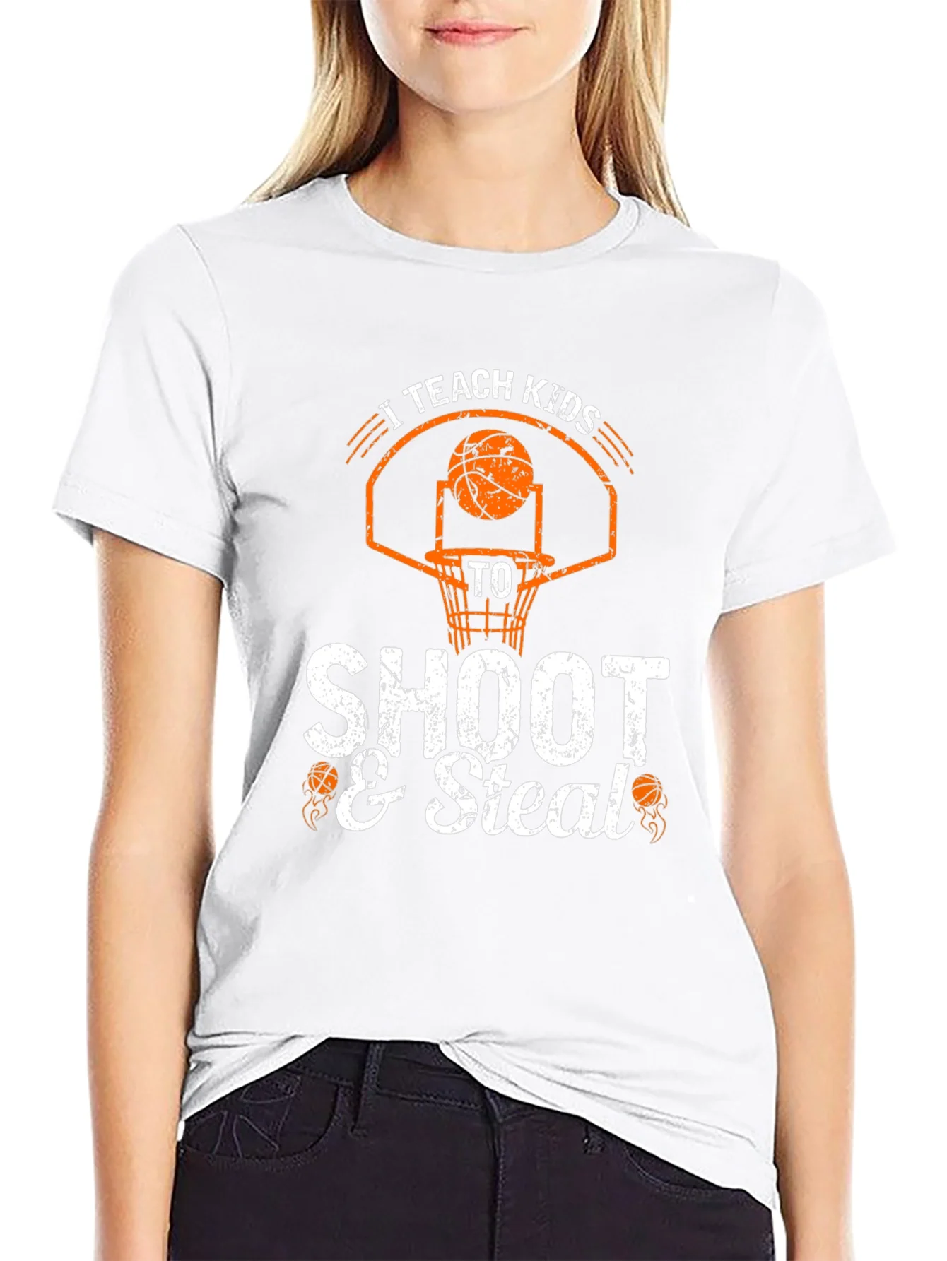 Camiseta Ense?o a Ni?os a Tirar y Robar